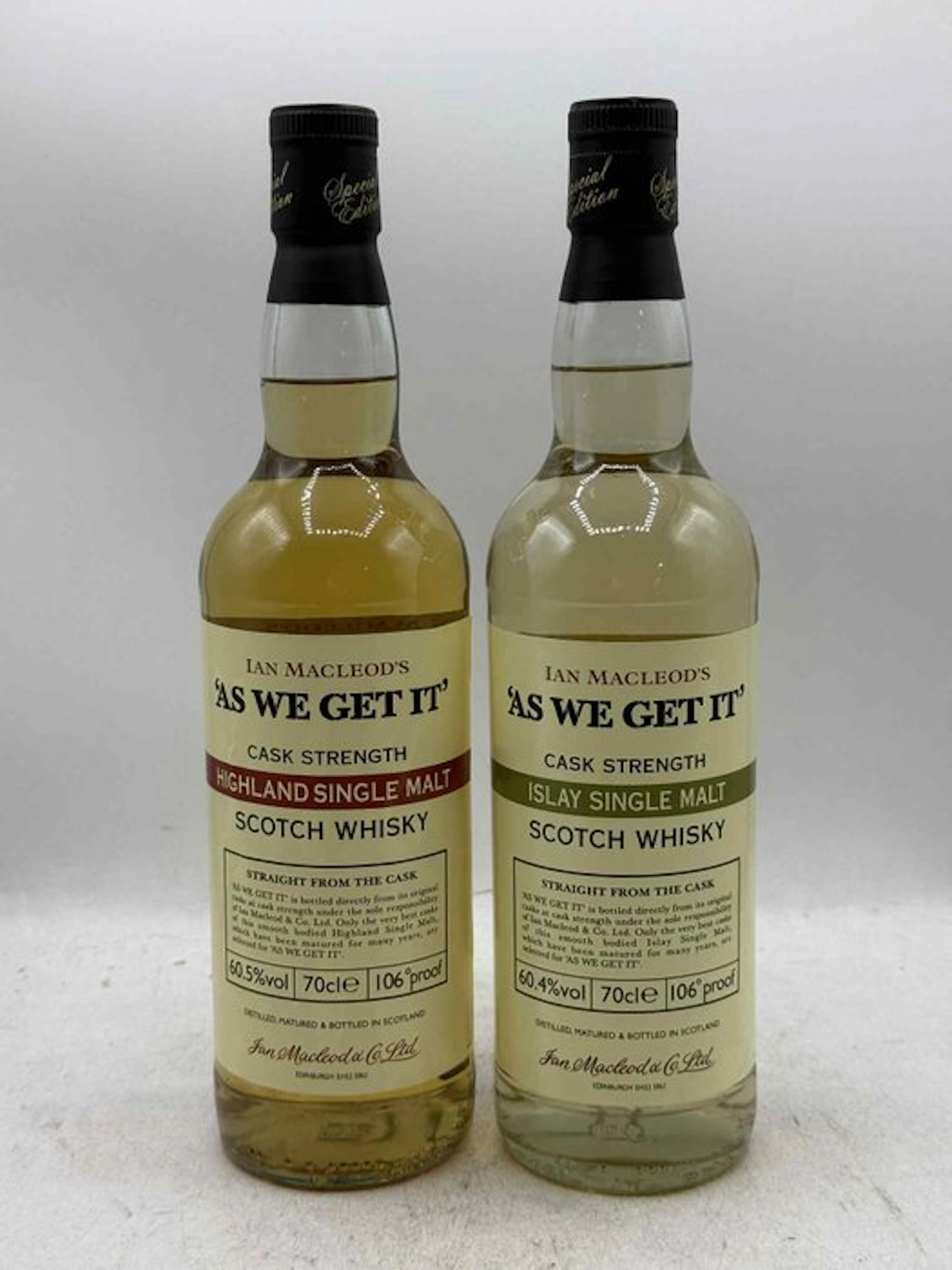 Ian Macleod's 'As we get it' Cask Strength - Highland...