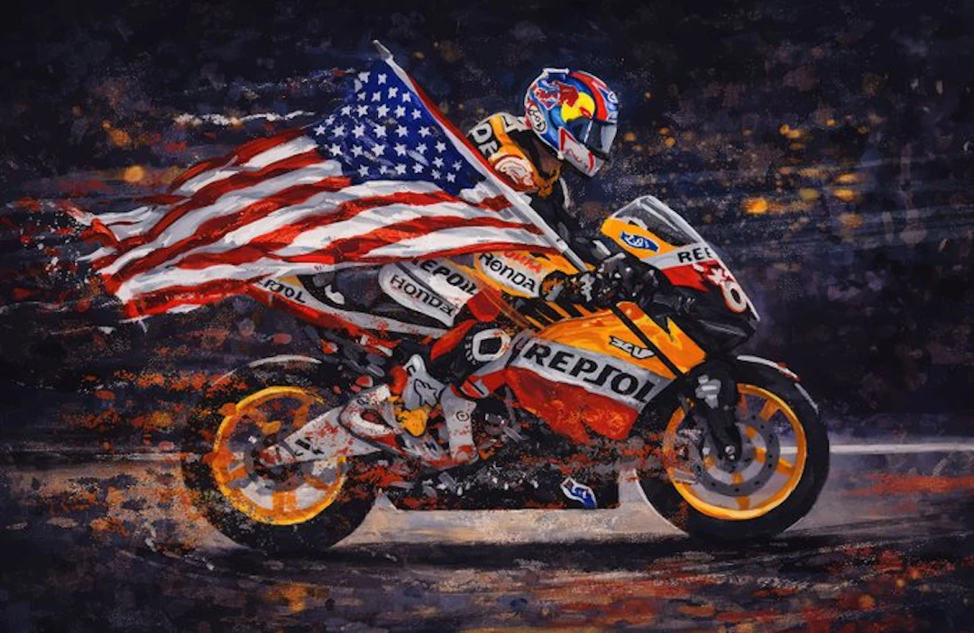 Canvas Fit - Alberto Ricardo - Marc Márquez: Dominio Honda