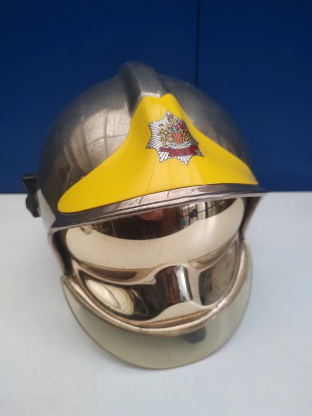 France - Military helmet - Gallet firefighter helmet