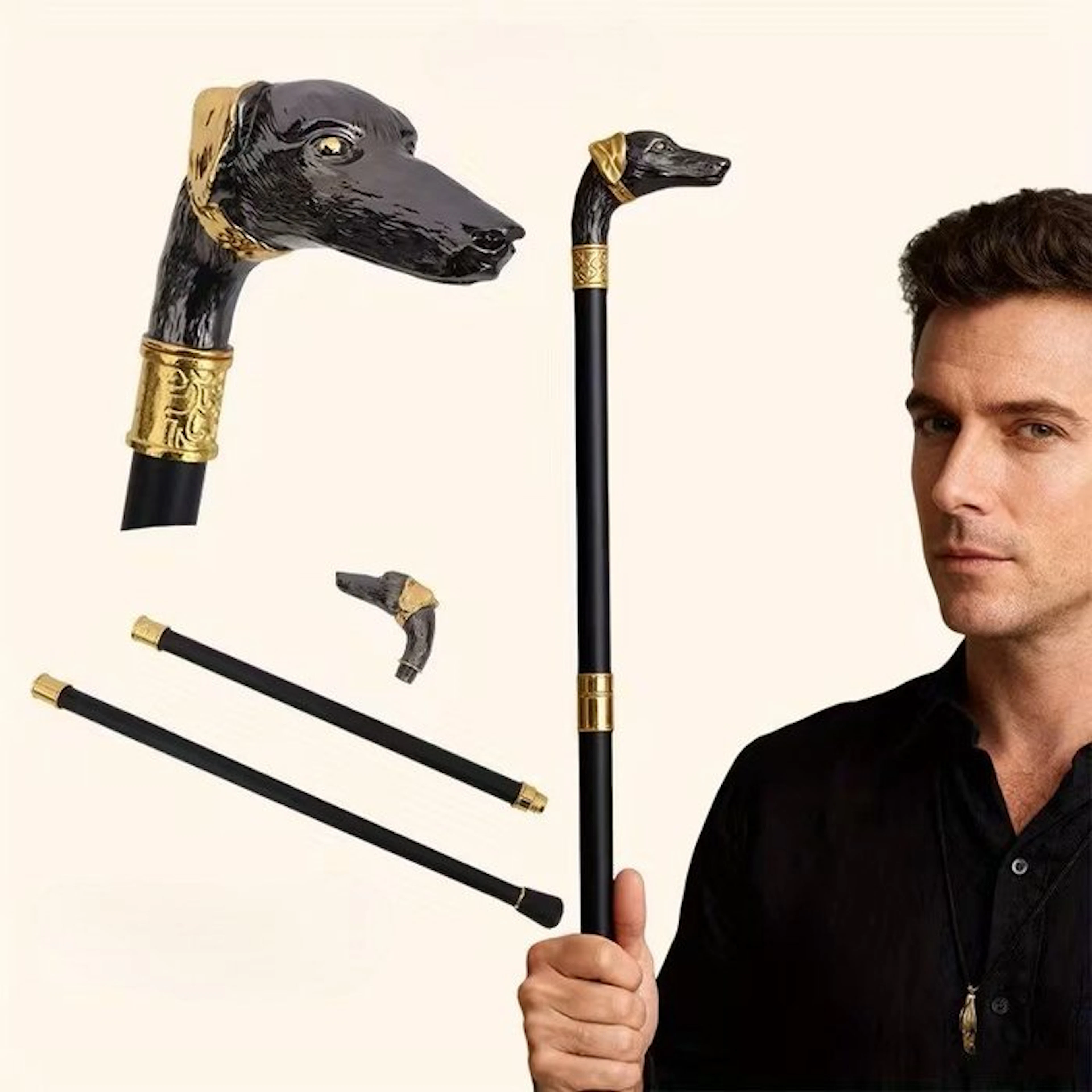 Walking stick - Lightweight metal