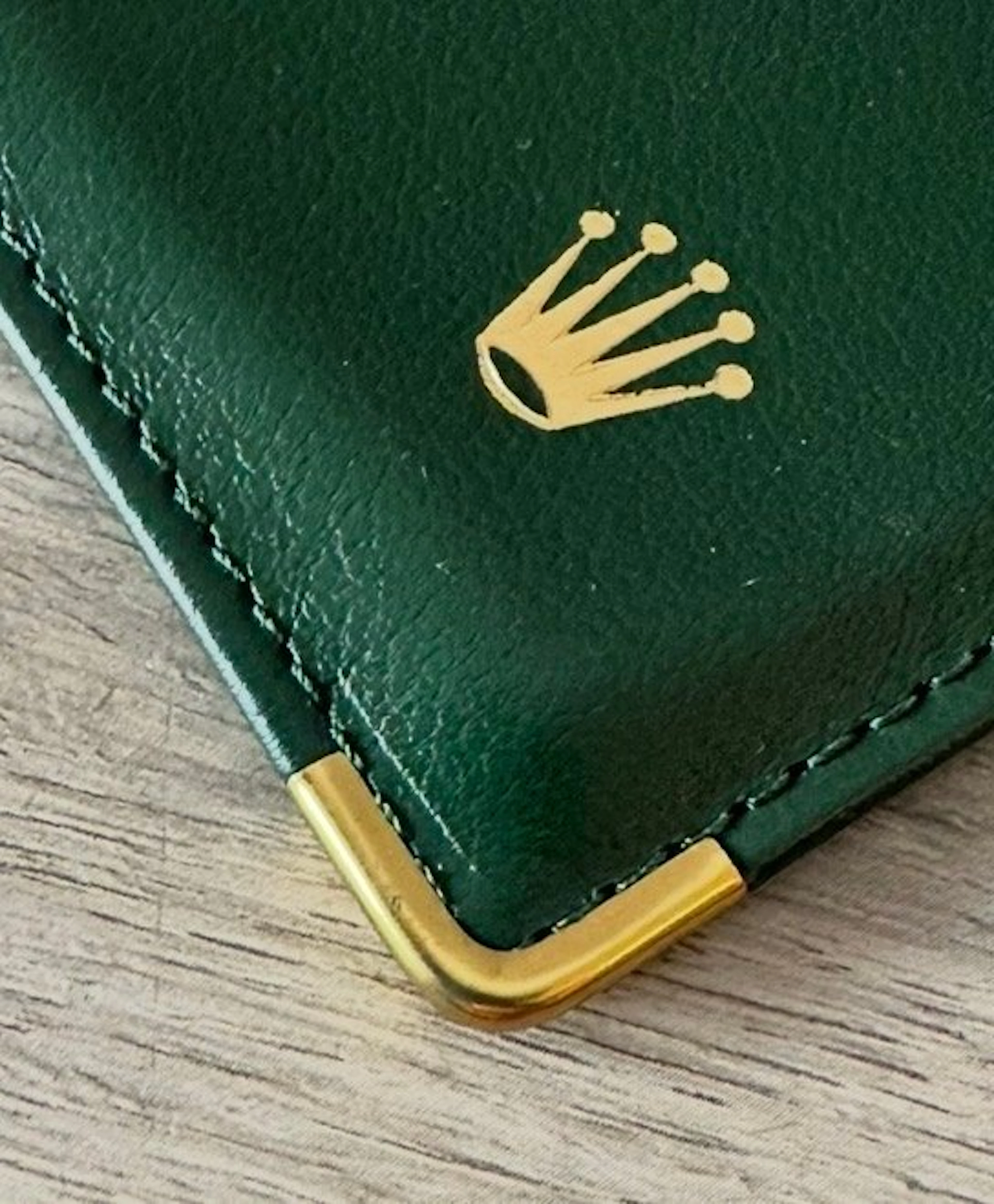 Rolex - “Matte” Green - Leather Item - Travel