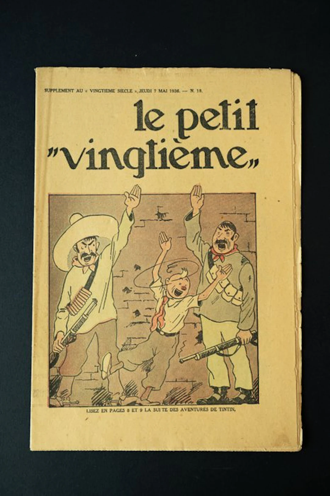 Le Petit Vingtième 18 - 1 Comic - First Belgian edition - 1936