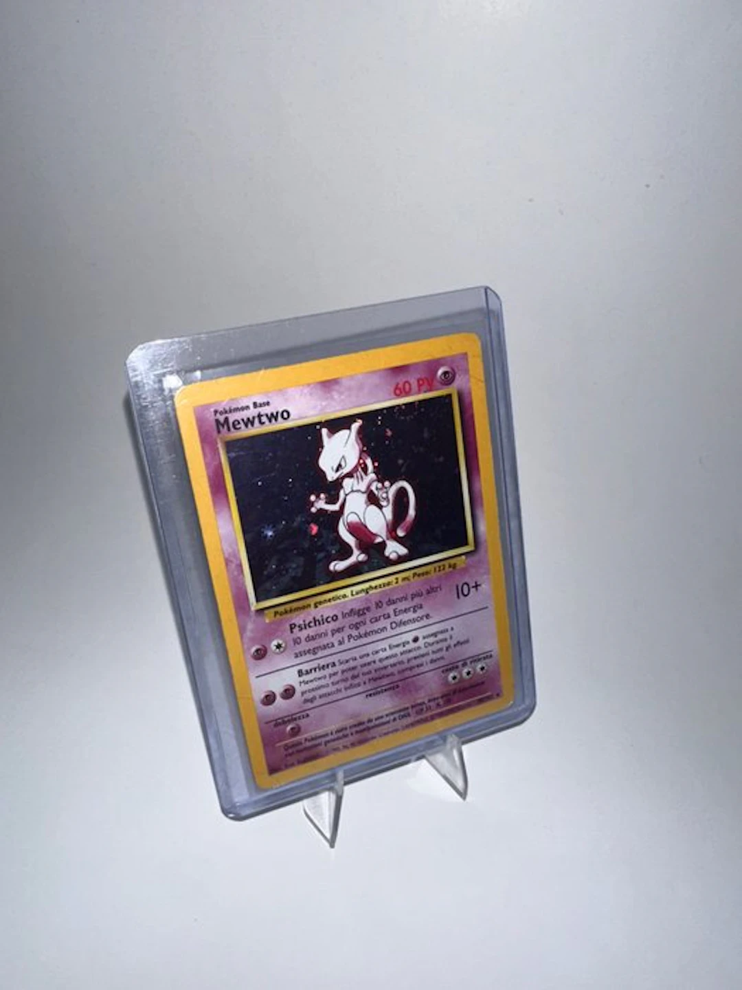 Pokémon - 1 Card - Mewtwo 10/102 Foil - WOTC - Base set