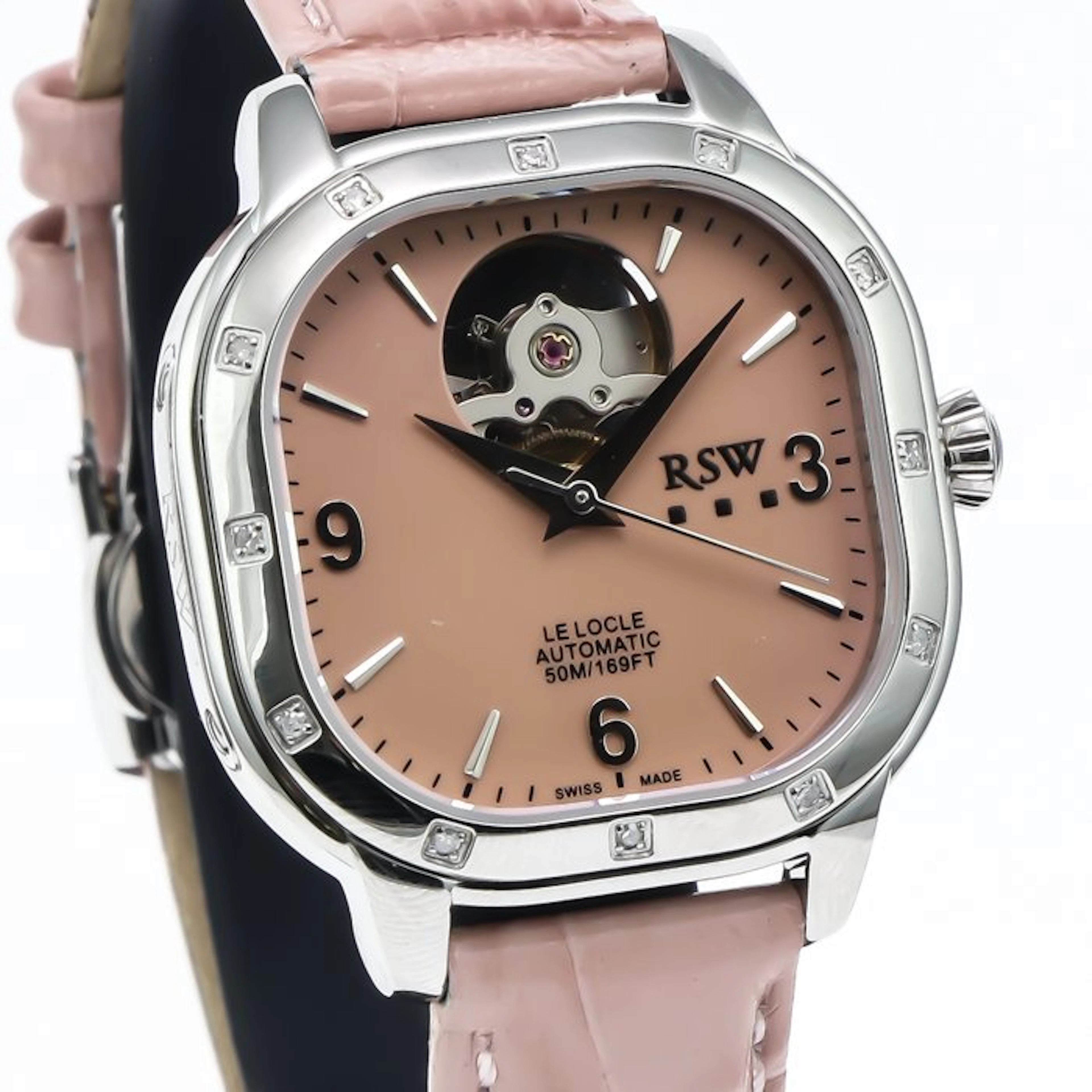 RSW - Le Locle Swiss made Open Heart Automatic...
