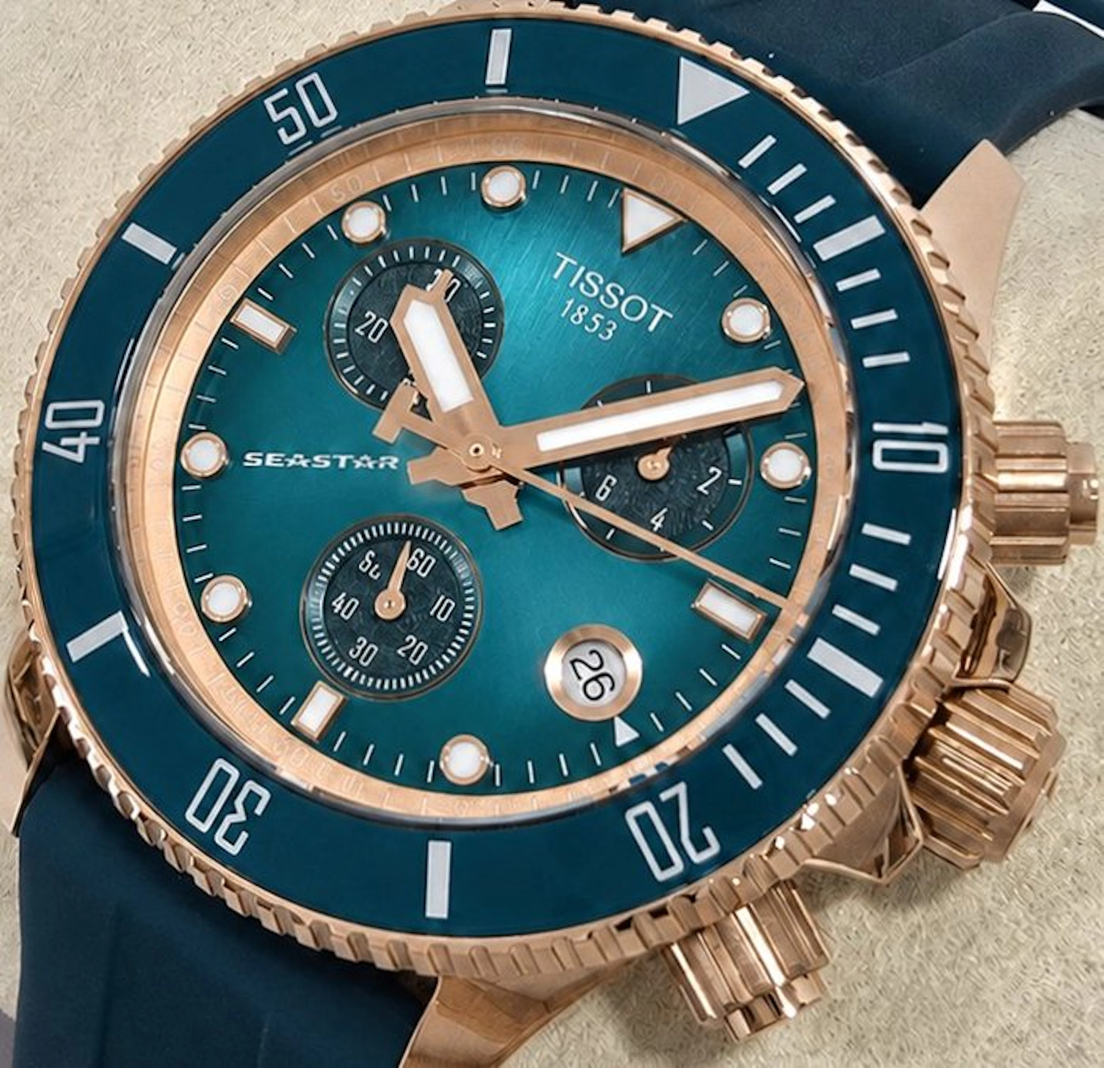 Tissot - Seastar 1000 Chronograph - No reserve price...