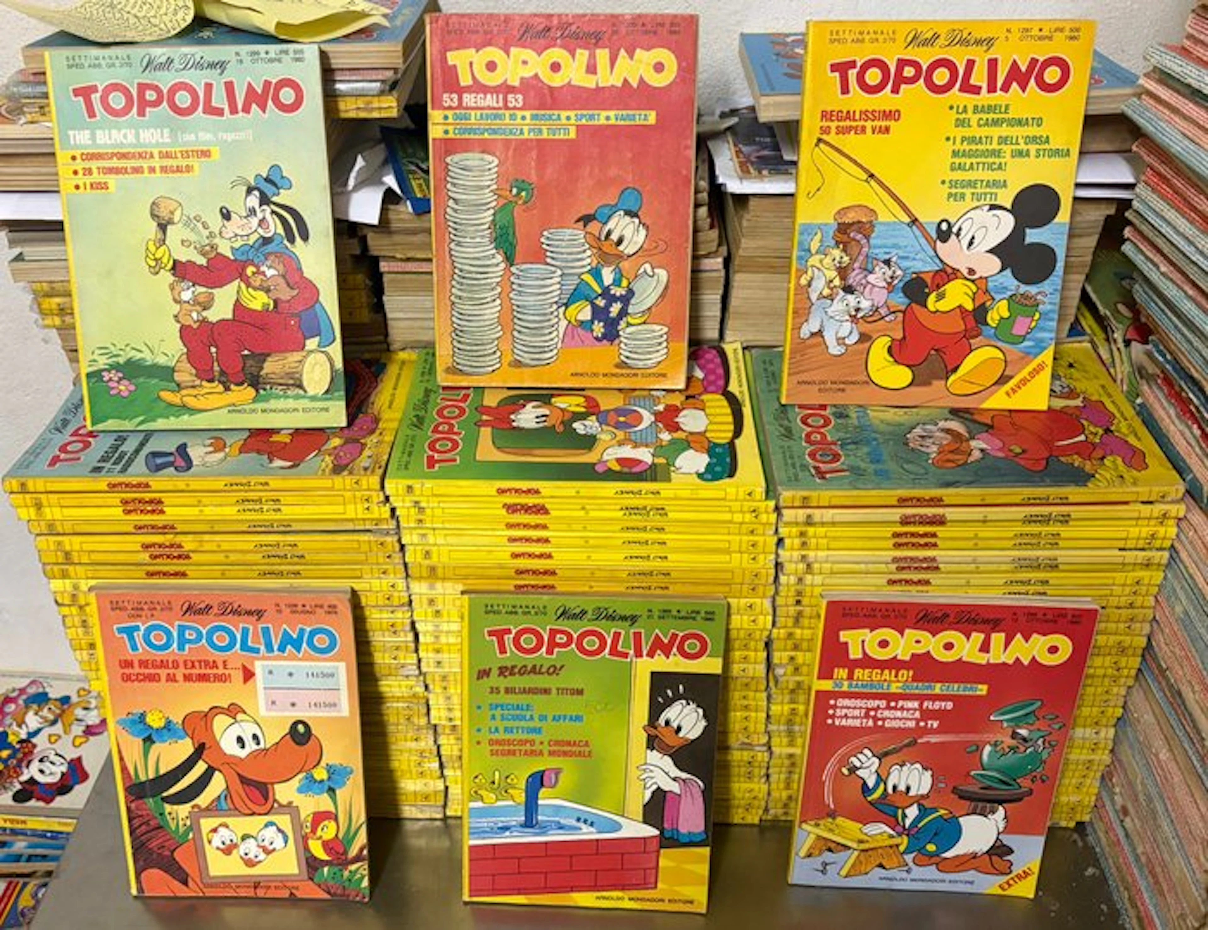 Topolino 1201/1300 - Sequenza semi completa - 97 Comic - First edition