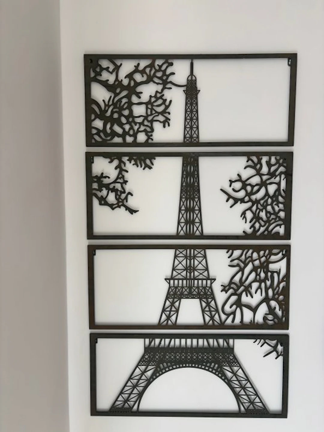 Wall decoration (4) - Europe - Metal Eiffel Tower