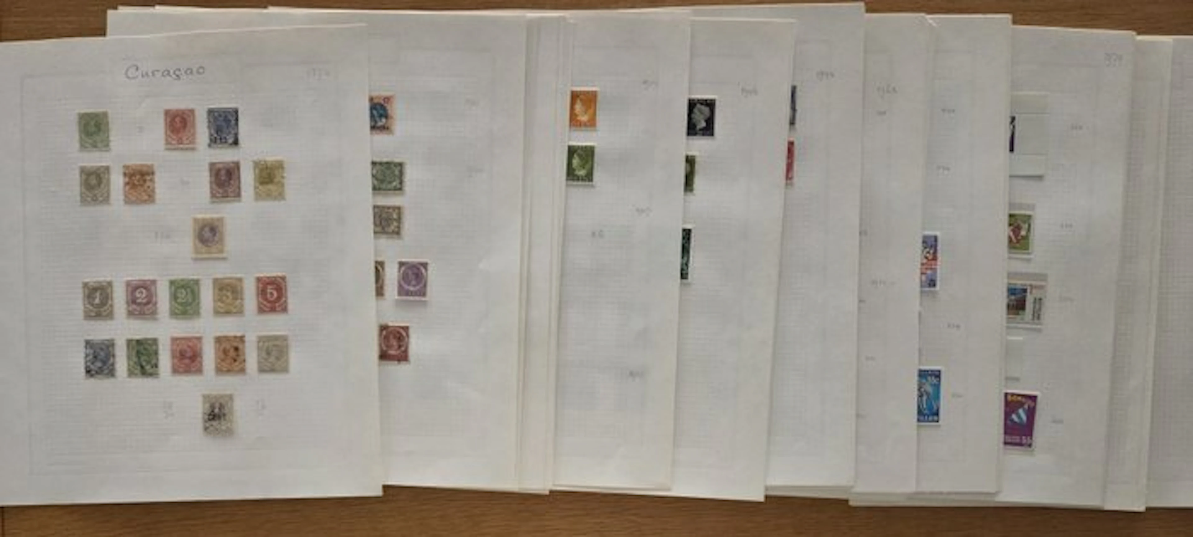 Curaçao 1873/1982 - Nice collection from classical