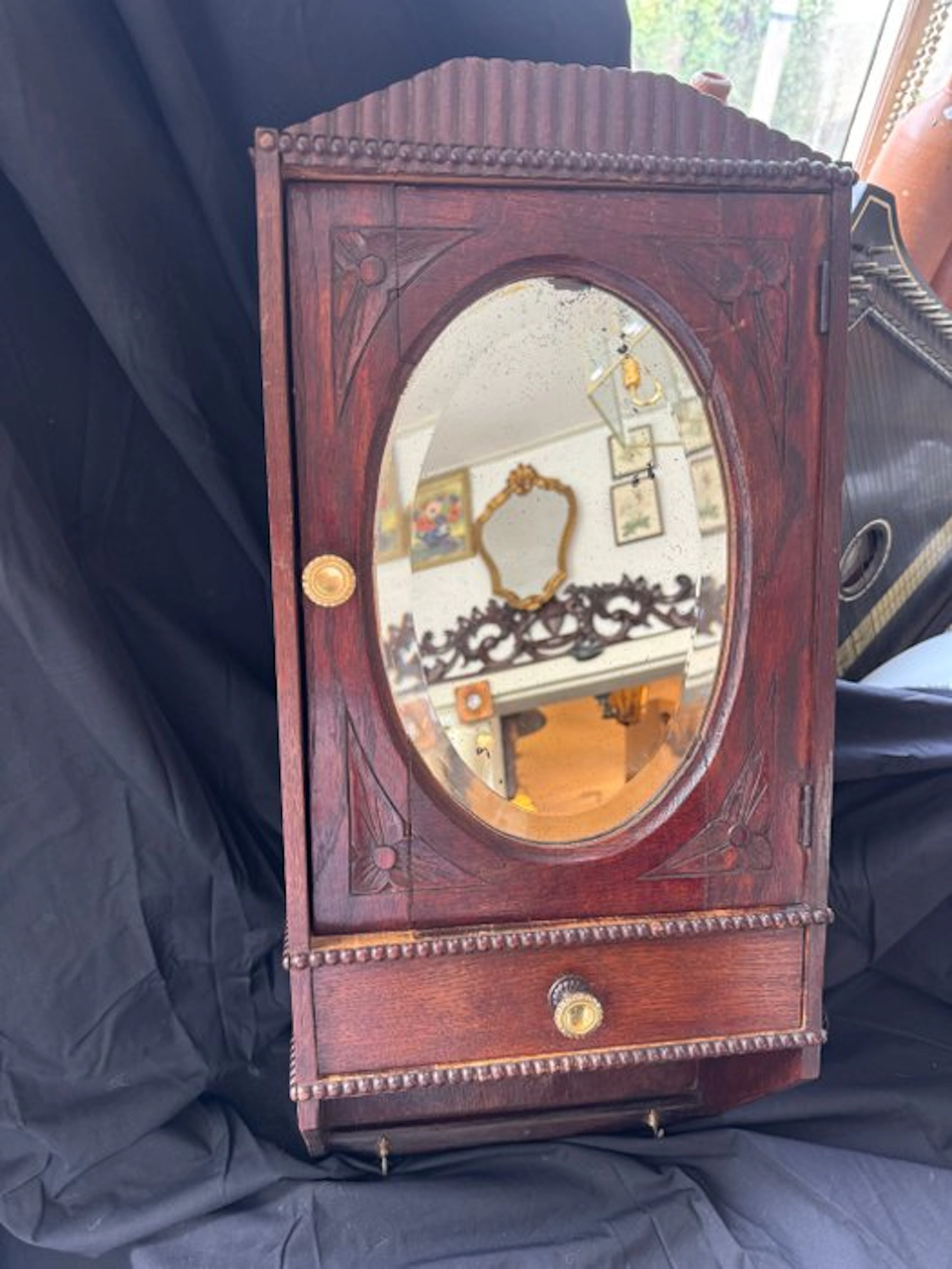 Cupboard - Wood - Antique medicine cabinet