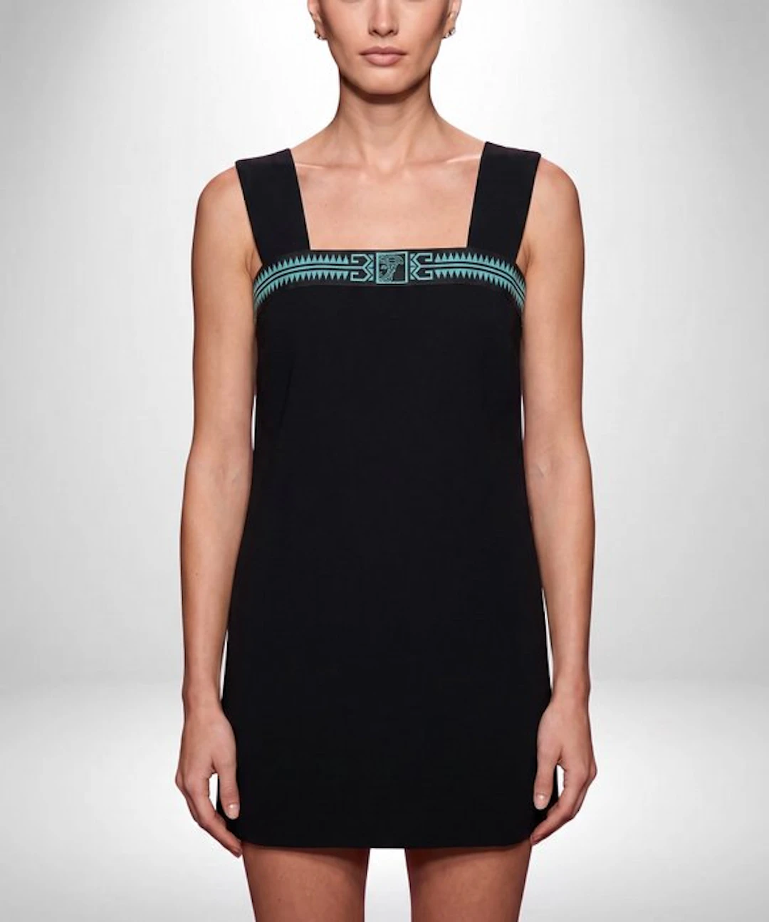 VERSACE Dress Monogram Glamour Premium Medusa Chic Collection Tg