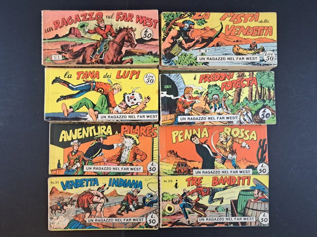 Un Ragazzo nel Far West Prima Serie Completa - 22 Comic