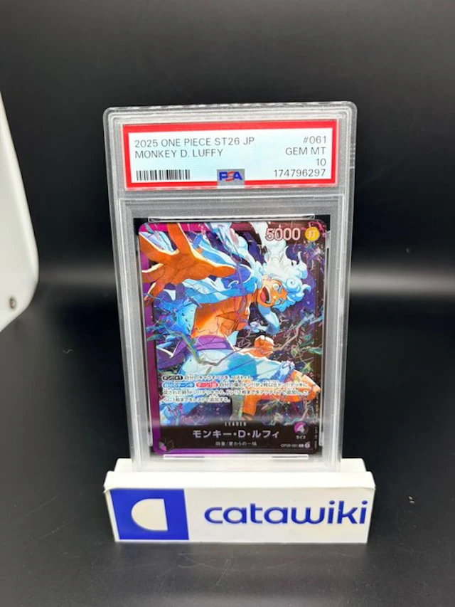 One Piece - 1 Graded card - Monkey D