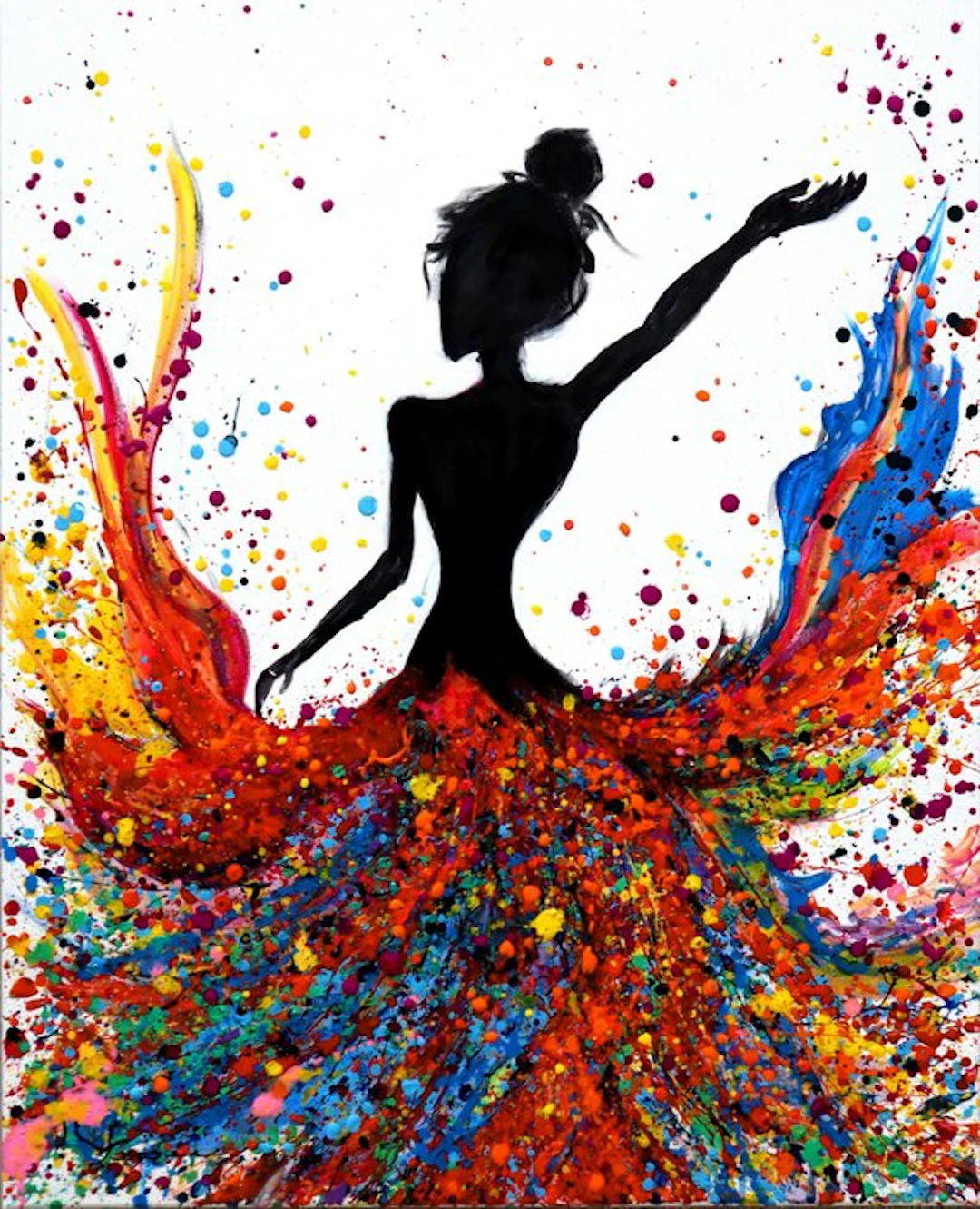 Kspersee - La danseuse de pigments