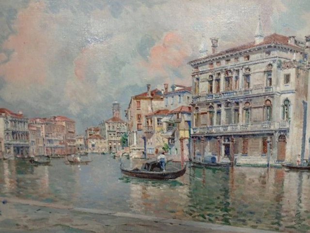 Antonio Reyna Manescau (1859-1937) - Gran Canal