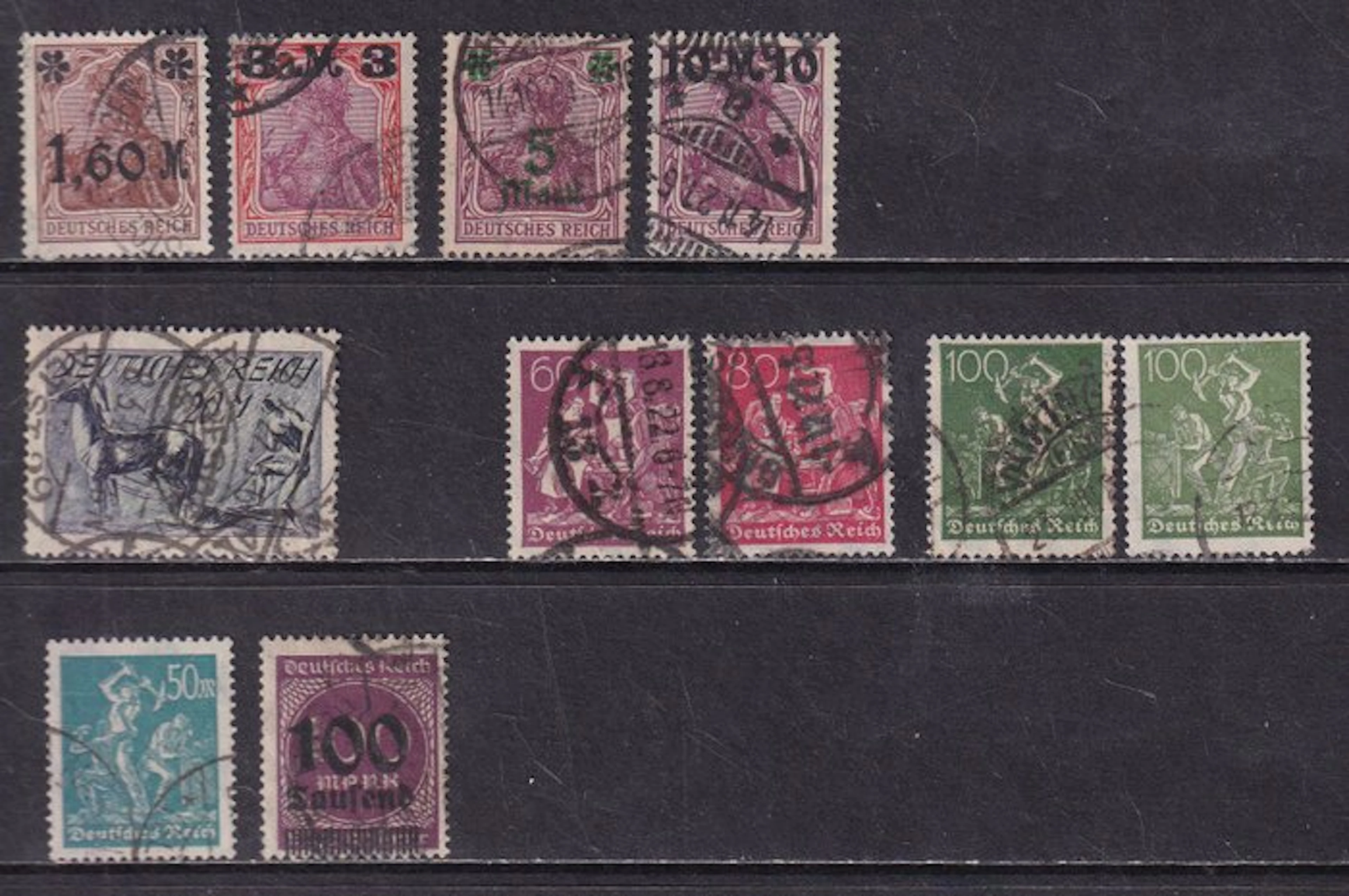 German Empire 1921 - Approved: Infla Berlin