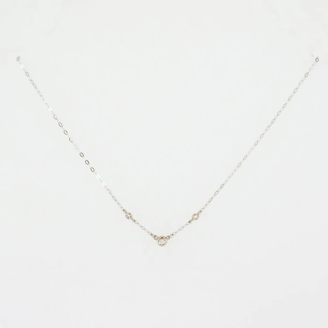 Pendant - 18 kt. White gold Diamond (Natural) - Diamond