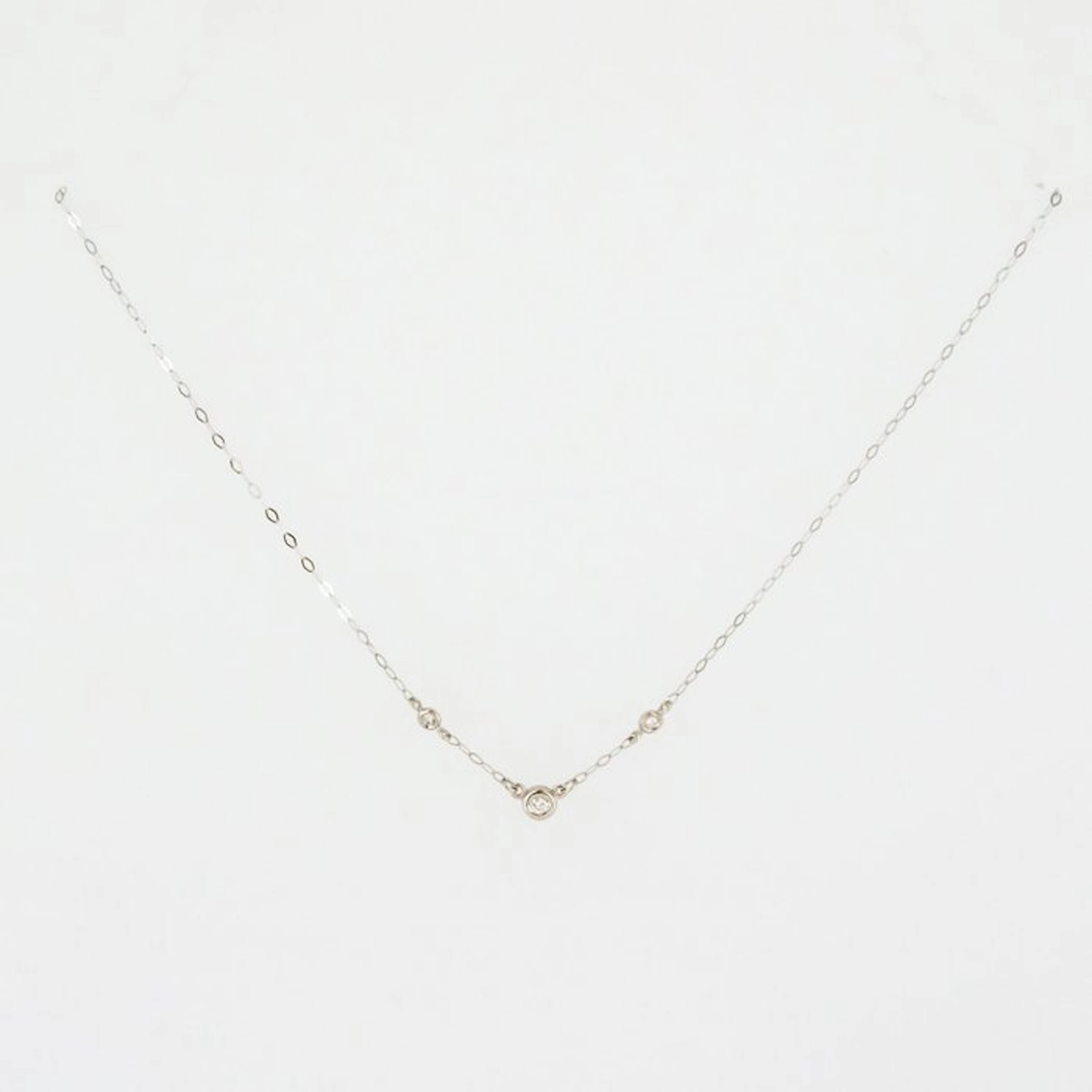 Pendant - 18 kt. White gold Diamond (Natural) - Diamond