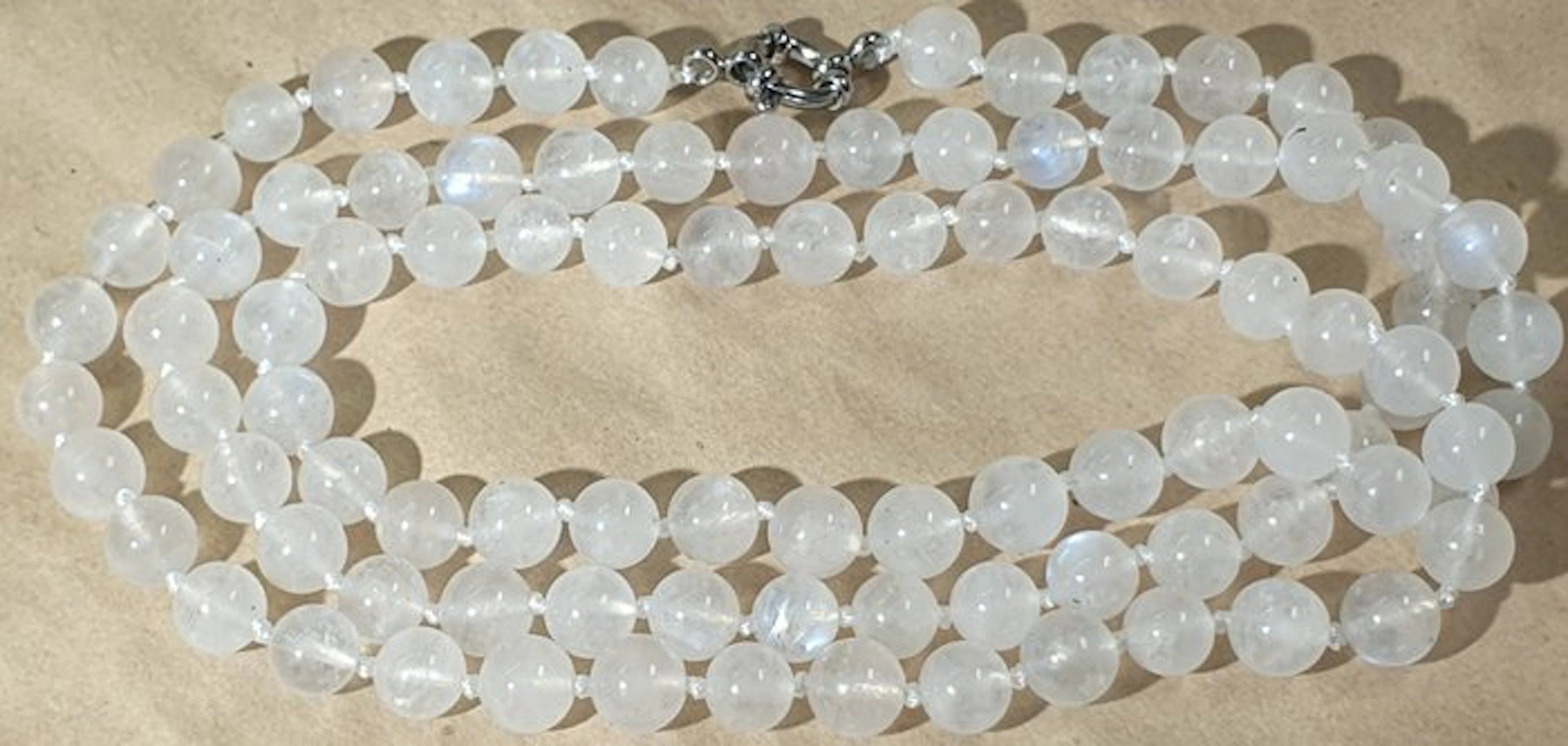 Natural Moonstone - Fosters intuition and feminine energy...