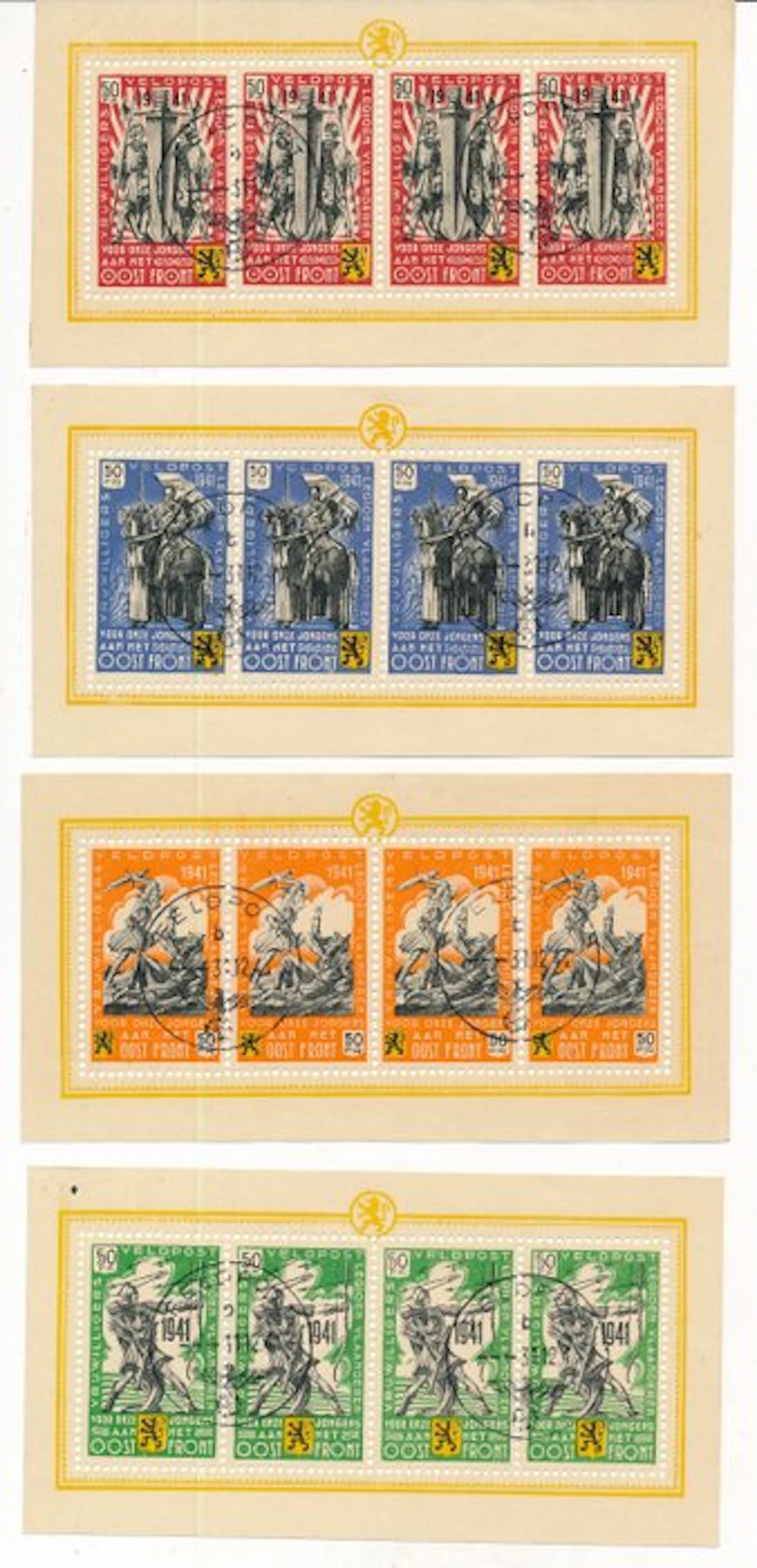 German occupation issues "Flemish Legion" 1941 - "For our...
