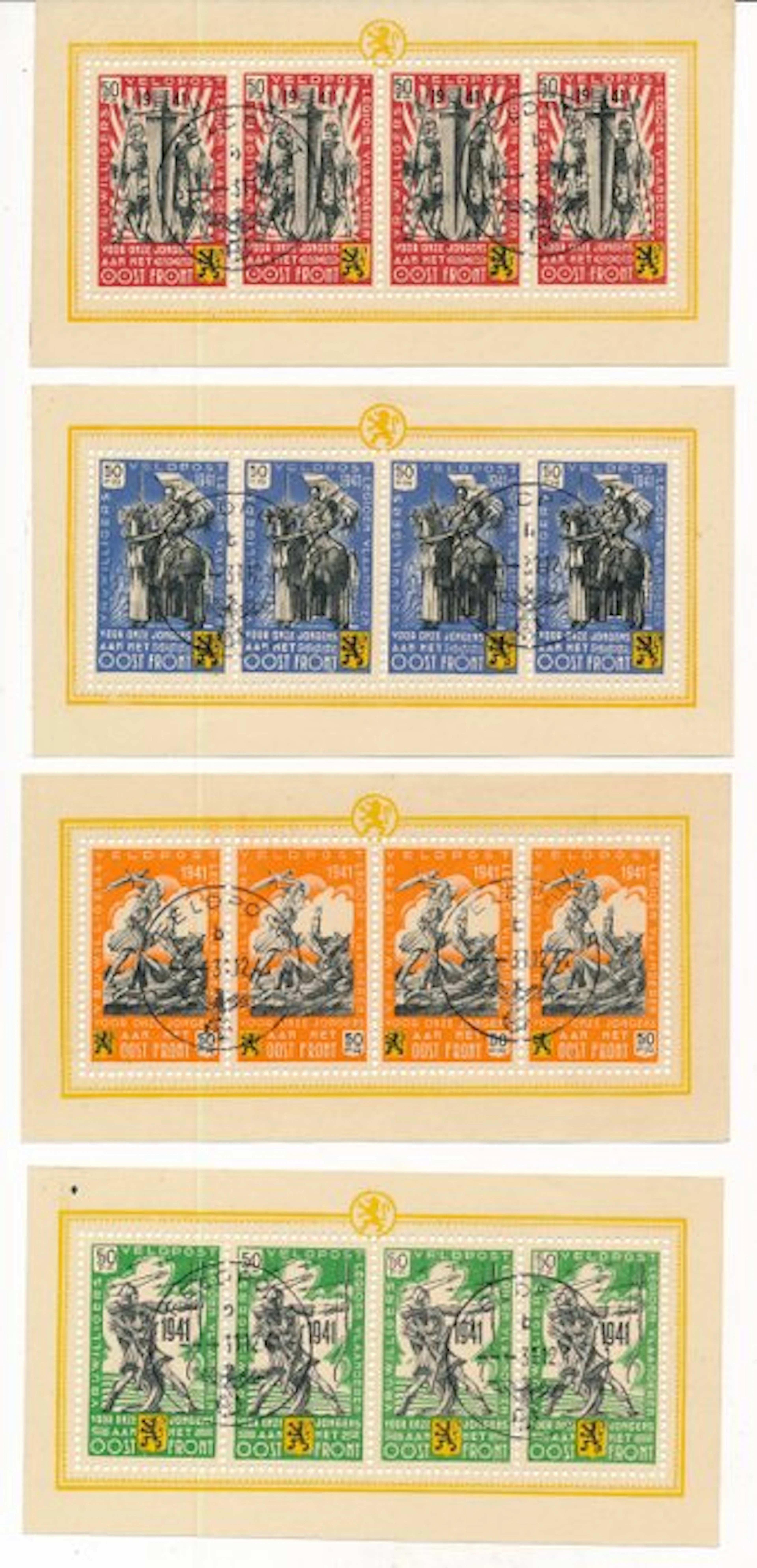 German occupation issues "Flemish Legion" 1941 - "For our...