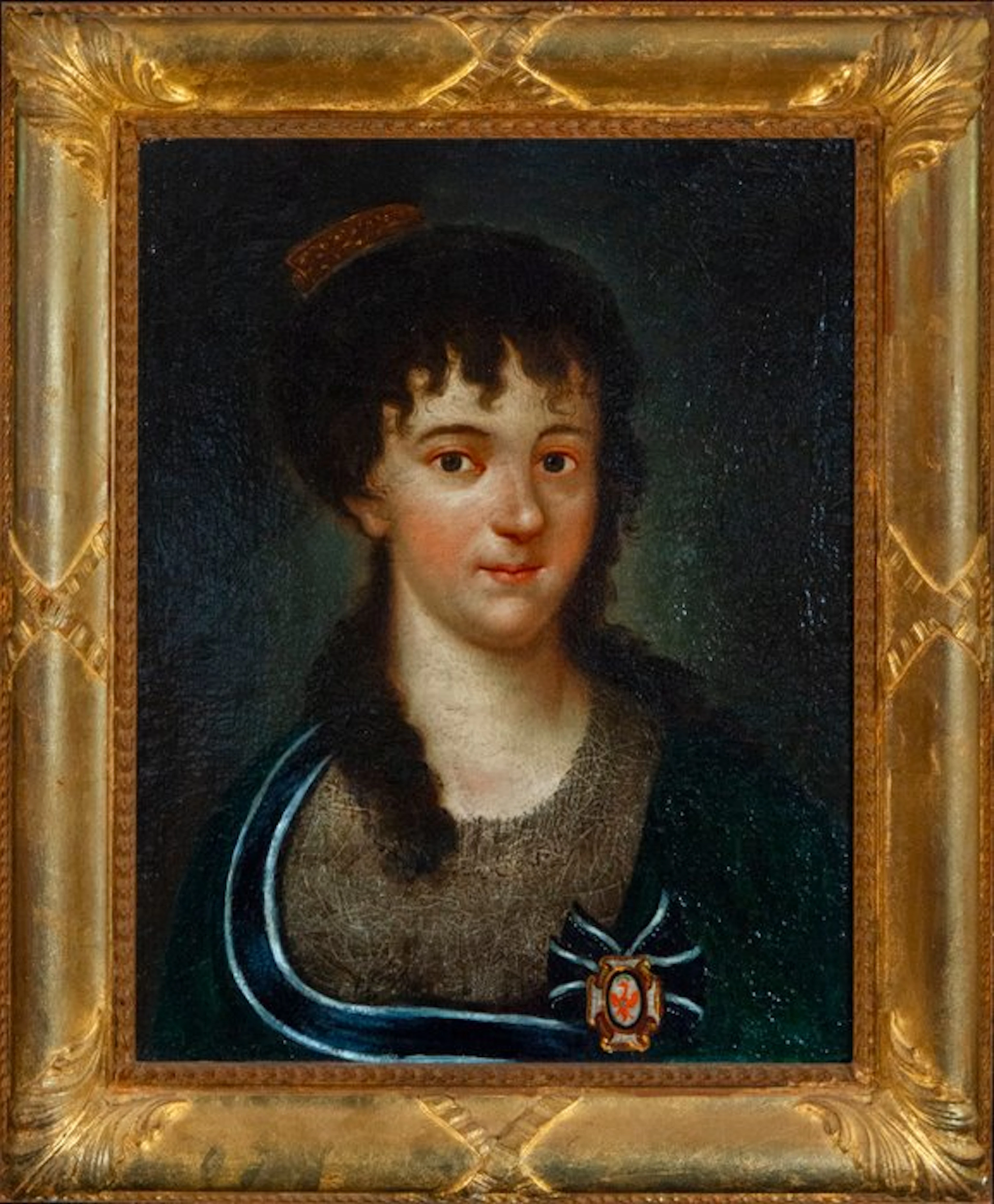 European School (XVIII) - Aristocratic lady, traditionally identified as María