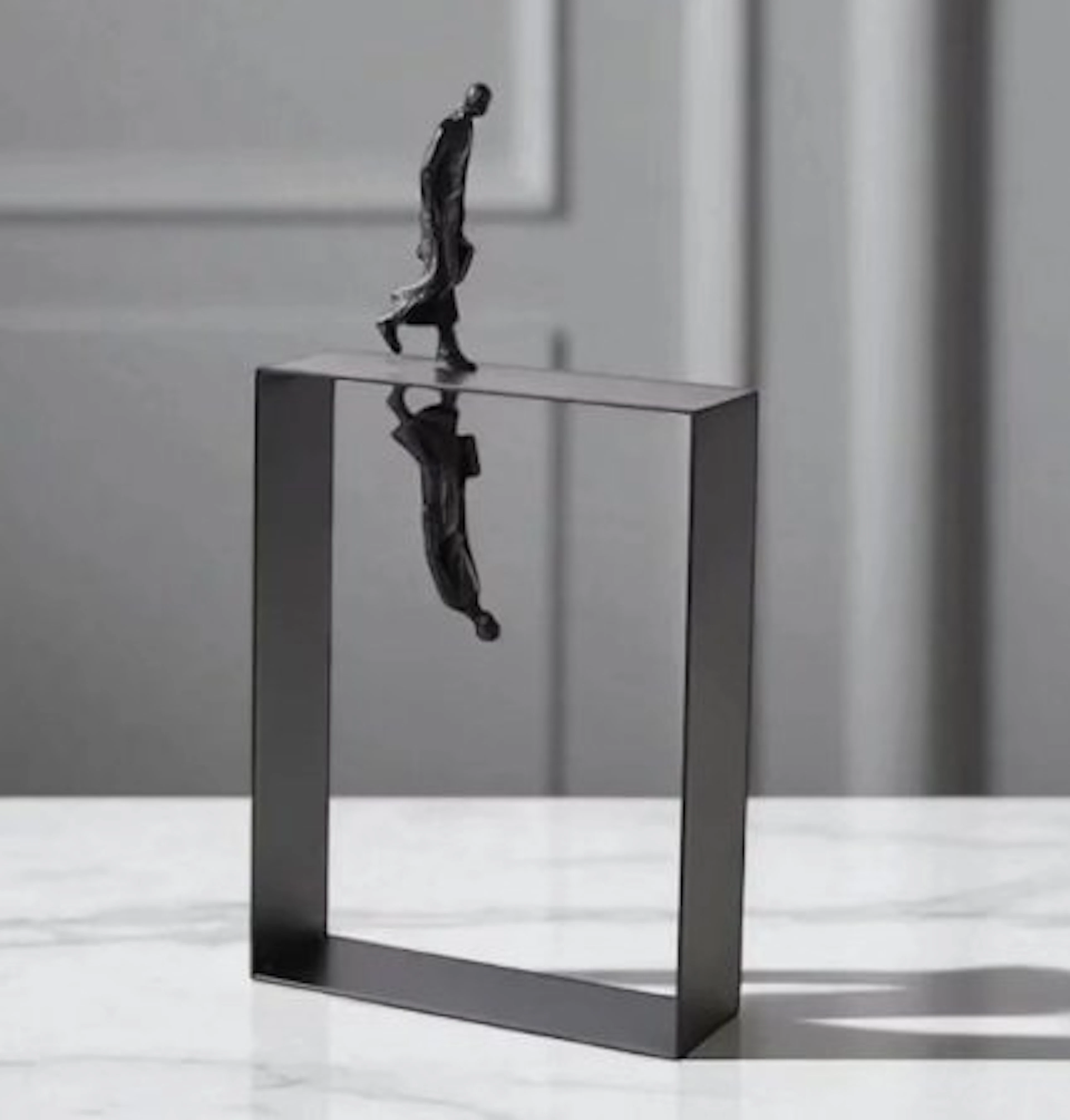 Sculpture, reflejo en suspension - 30 cm - Iron