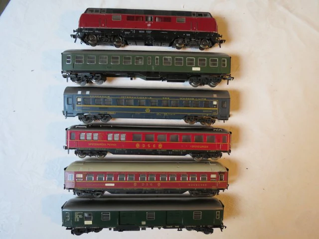 Fleischmann H0 - 4235, 1503, 1504, 1505, 1506, 1508 - Model train (6) - DB