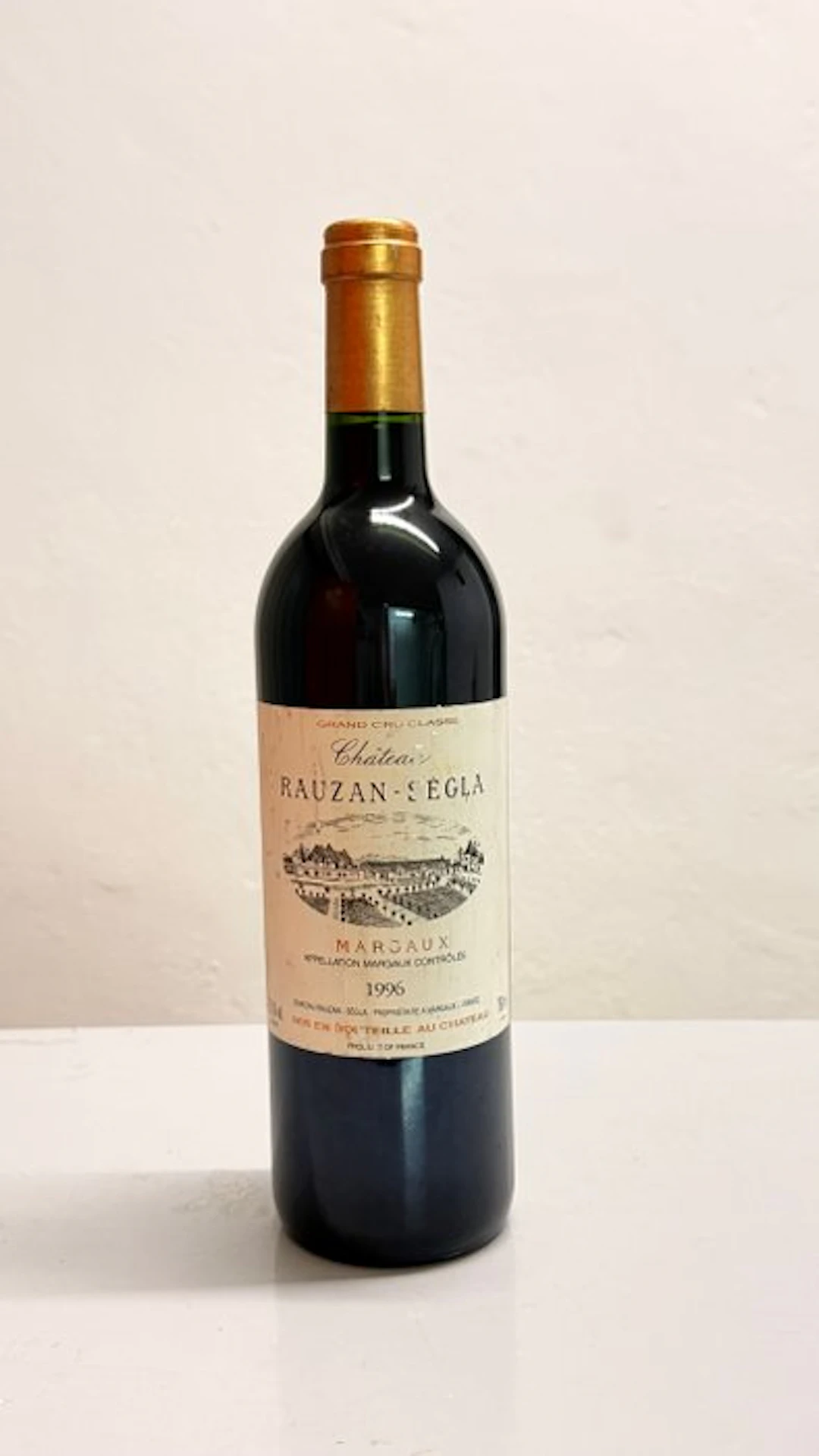 1996 Château Rauzan-Ségla - Margaux Grand Cru Classé - 1 Bottle (0.75L)