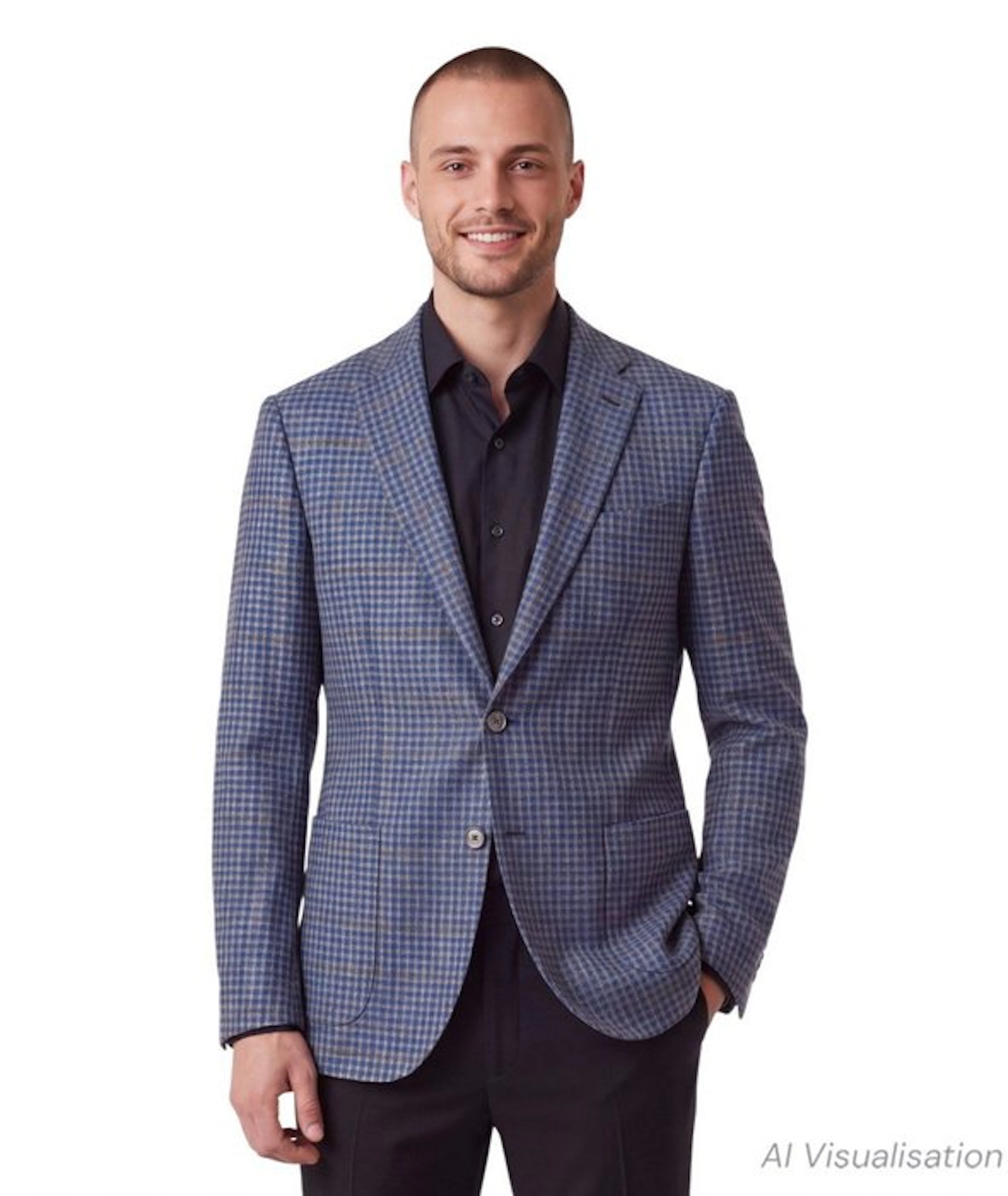 Caruso- Size 48-Wool Silk Cashmere - Blazer - New with tags