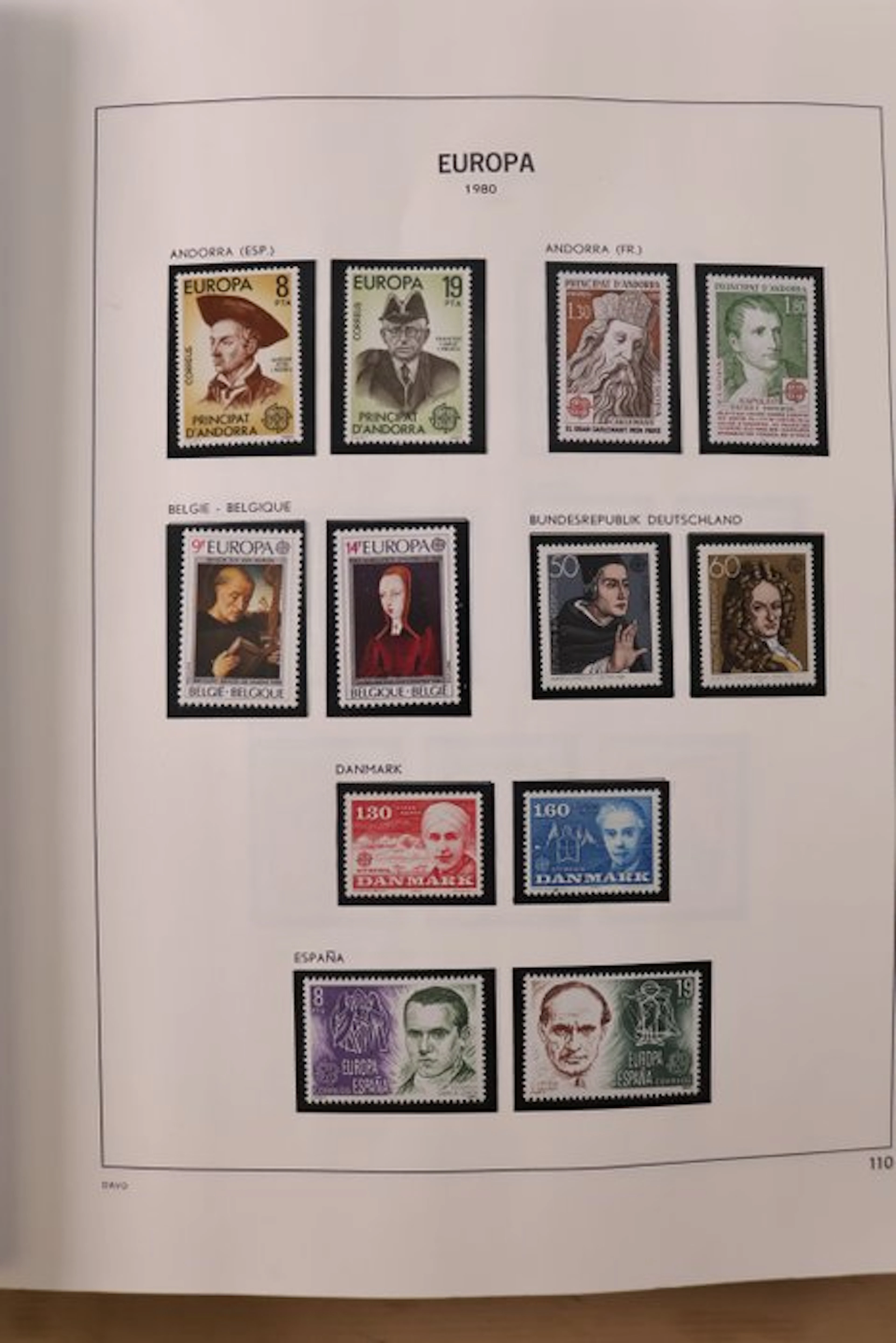 United Europe CEPT 1980/1990 - Complete collection of...