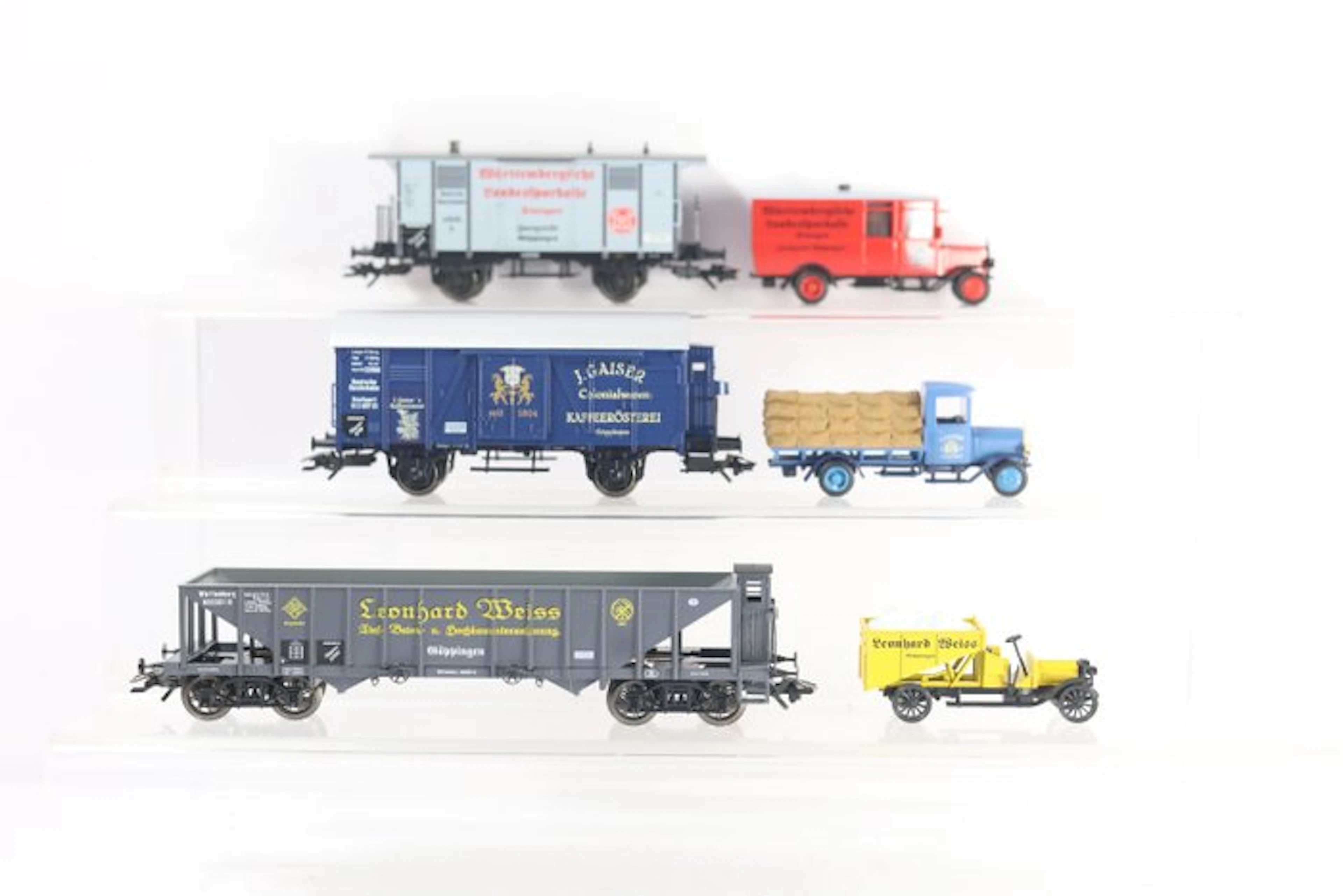 Märklin H0 - 1998/1999/2000 - Model train freight wagon...