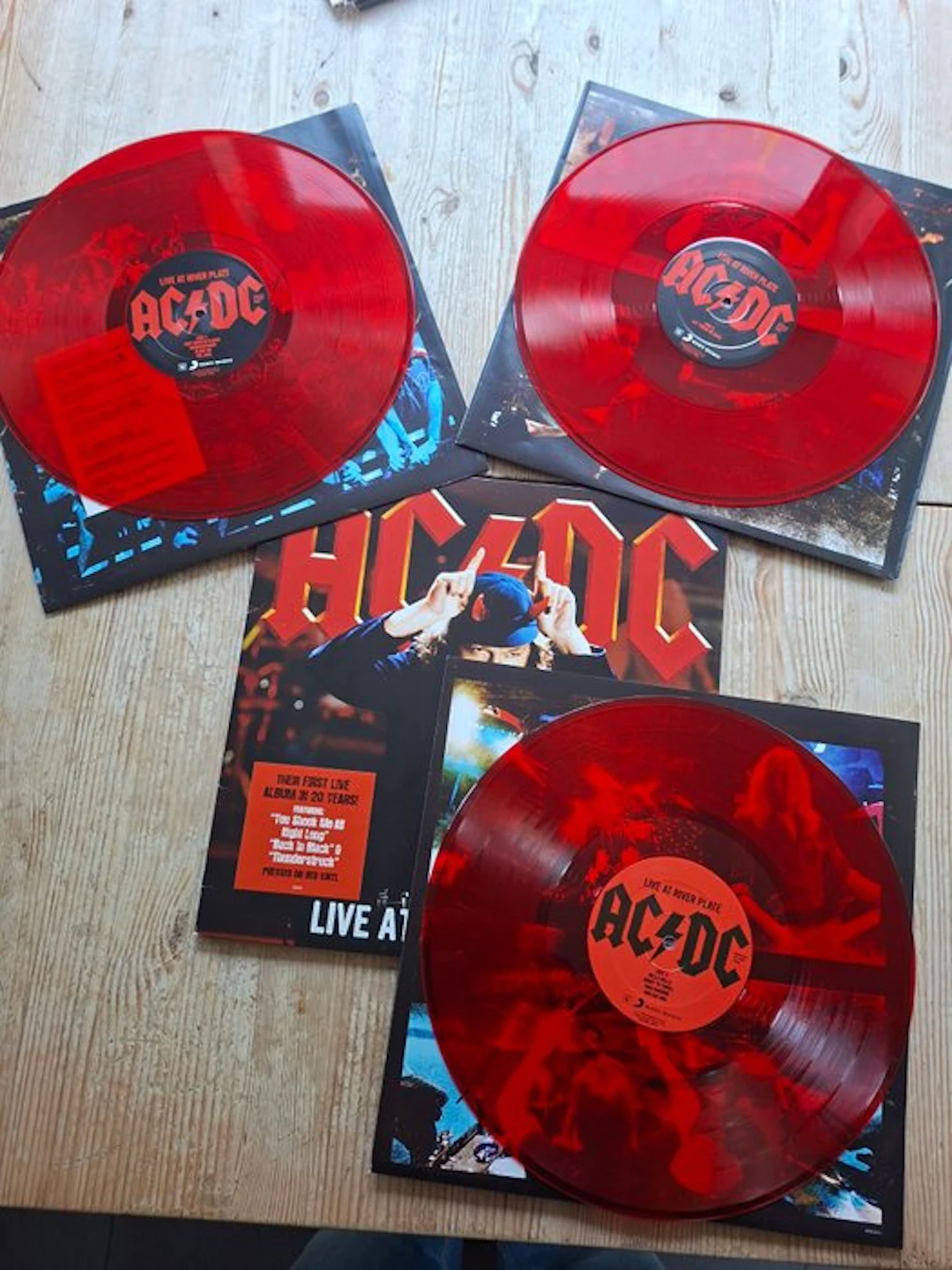 AC/DC - Live at River Plate - 3xLP album (triple album) - Coloured vinyl - 2012