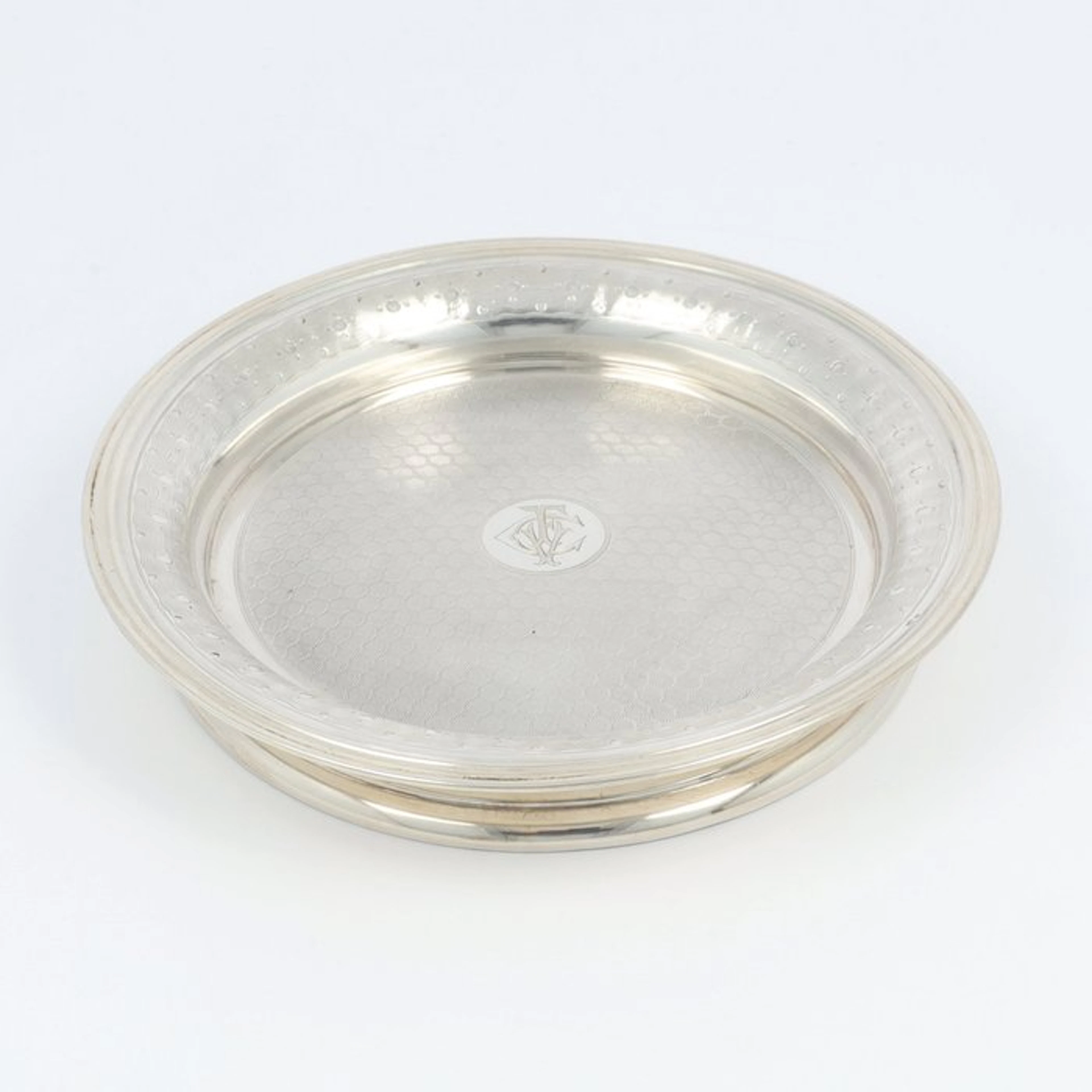 Flessenbak (1850-1900) - Bottle coaster - .833 silver