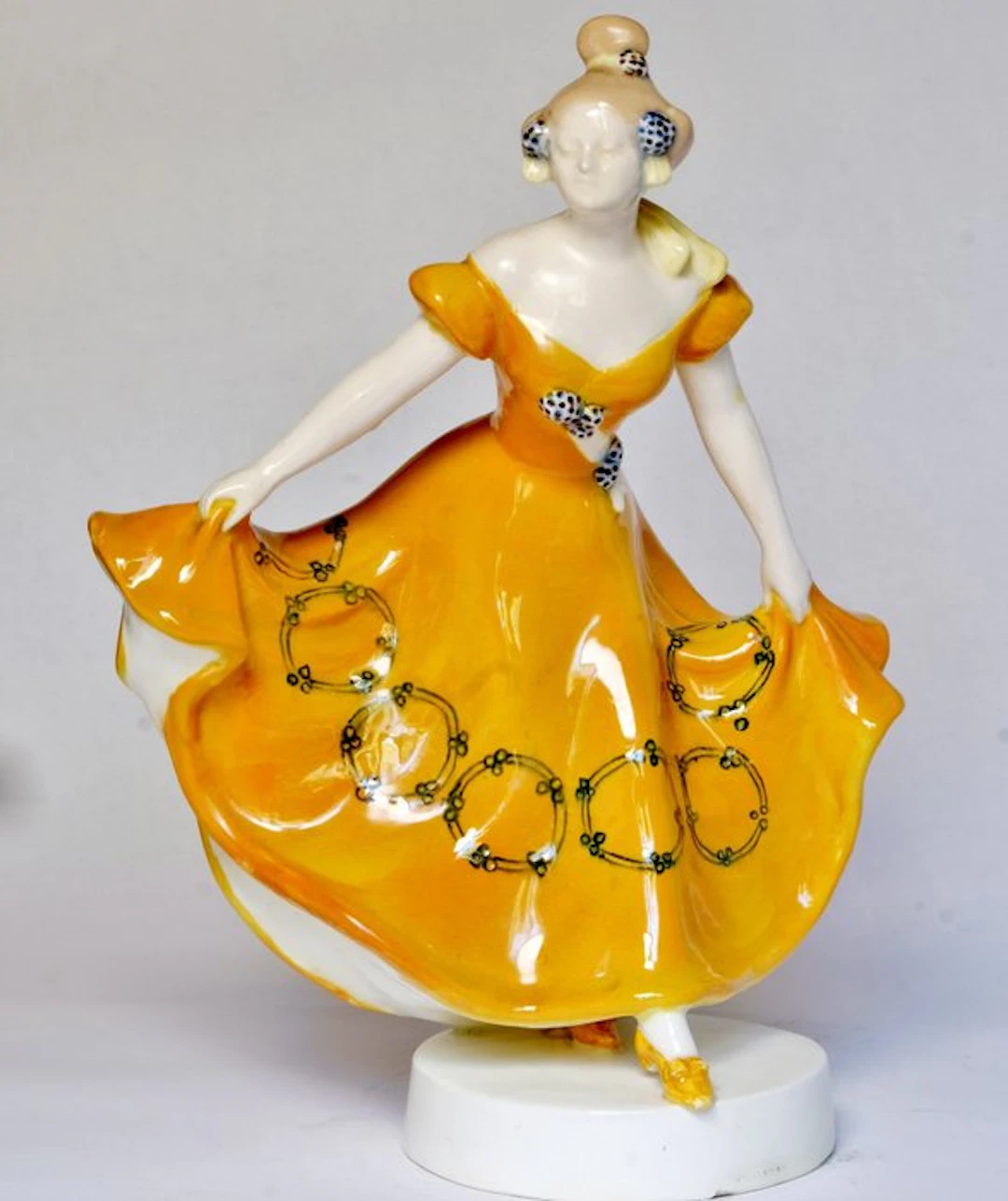 Friedrich Goldscheider - Art Nouveau - Figure - Tänzerin - Ceramic