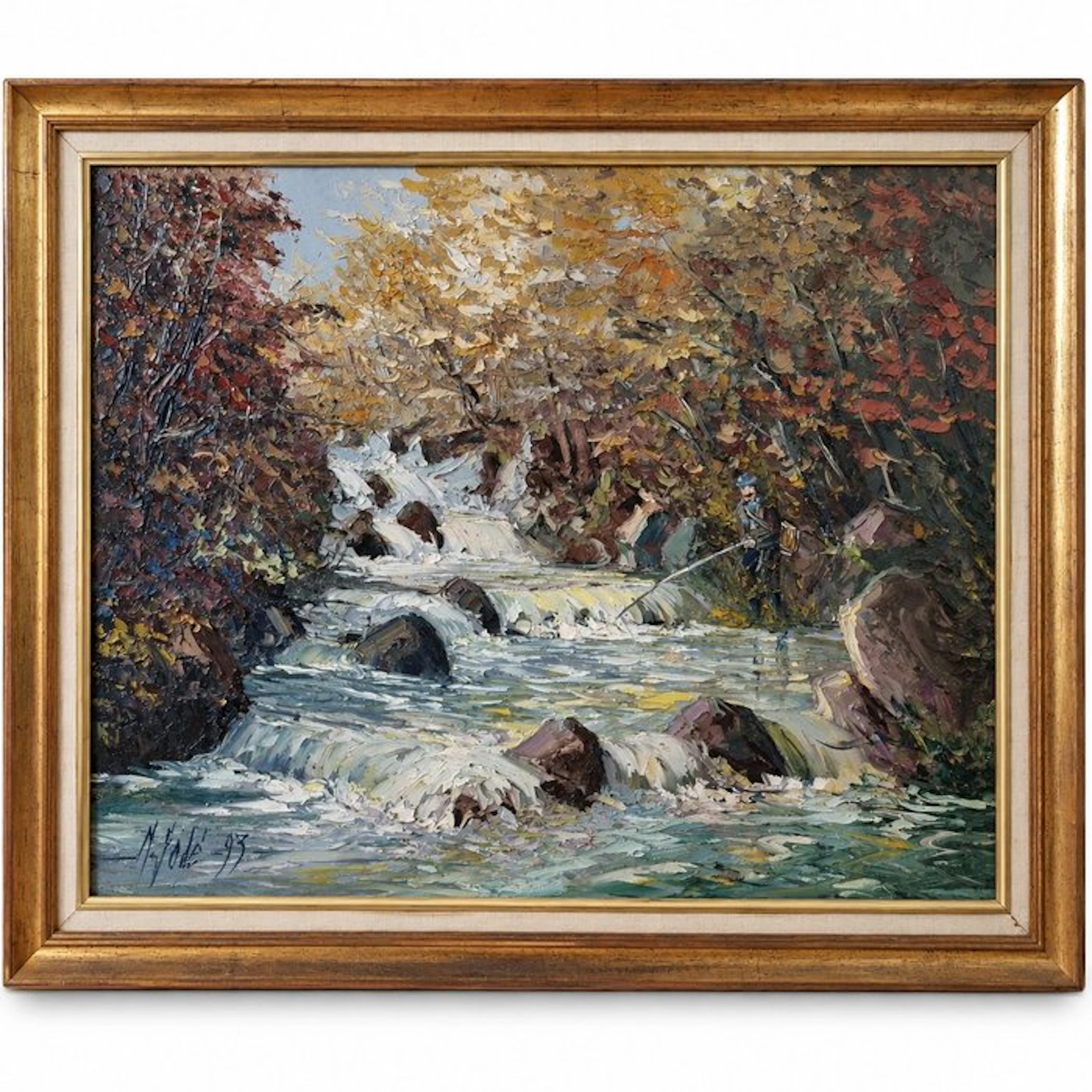 Michel Solé (1945-2012) - La riviere
