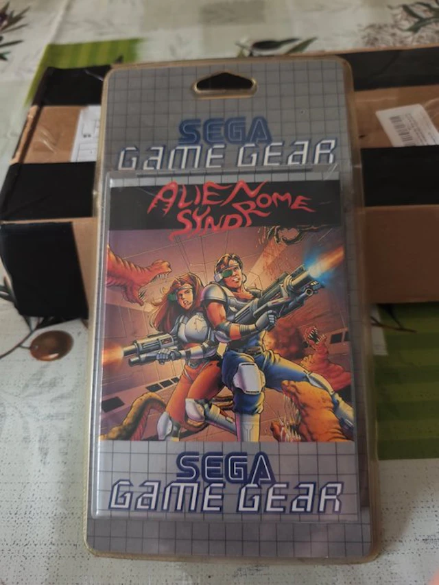 Sega - Game Gear - Alien Syndrome - Video game