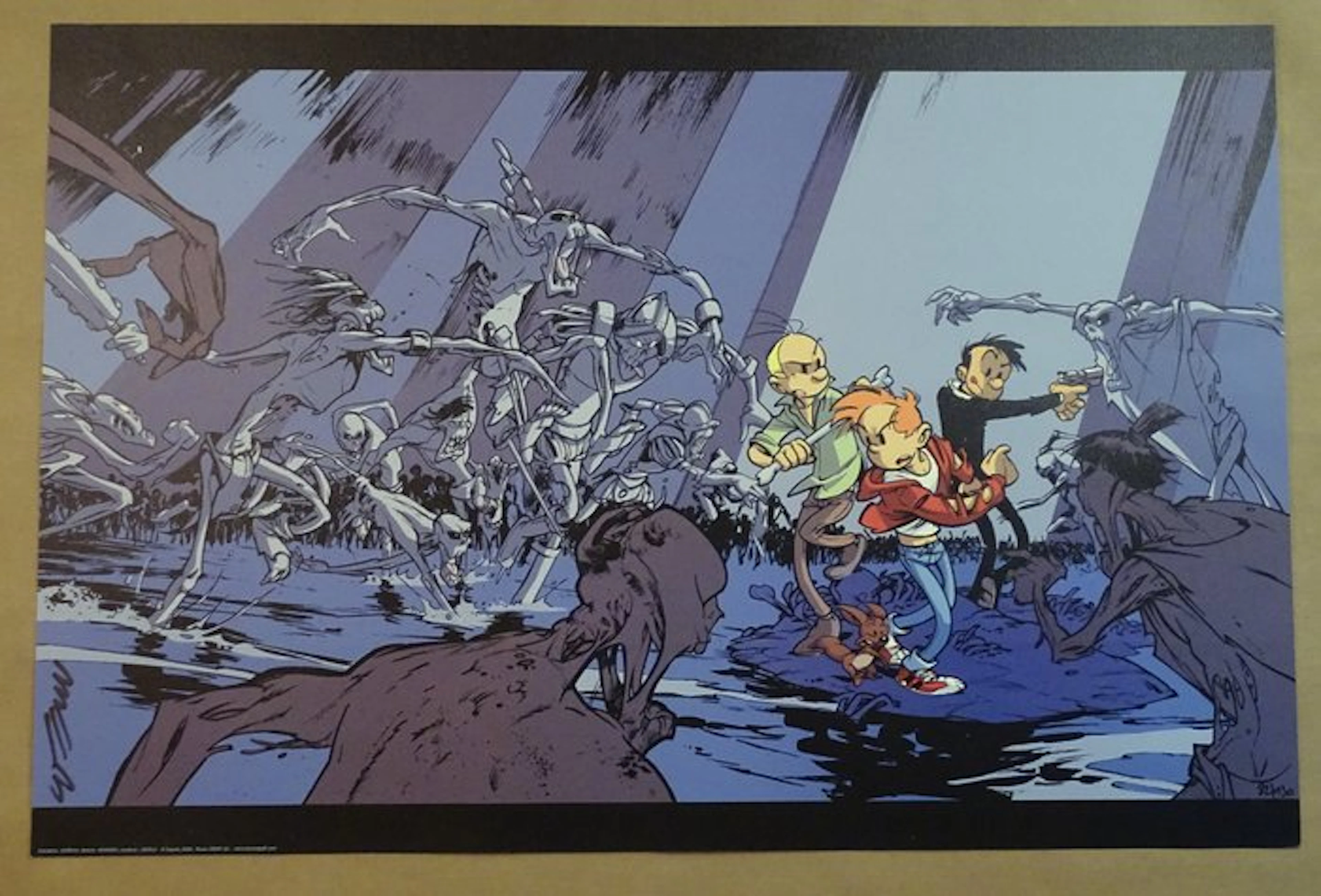 Munuera, Jose Luis - 1 Offset Print - Spirou et Fantasio - 2006