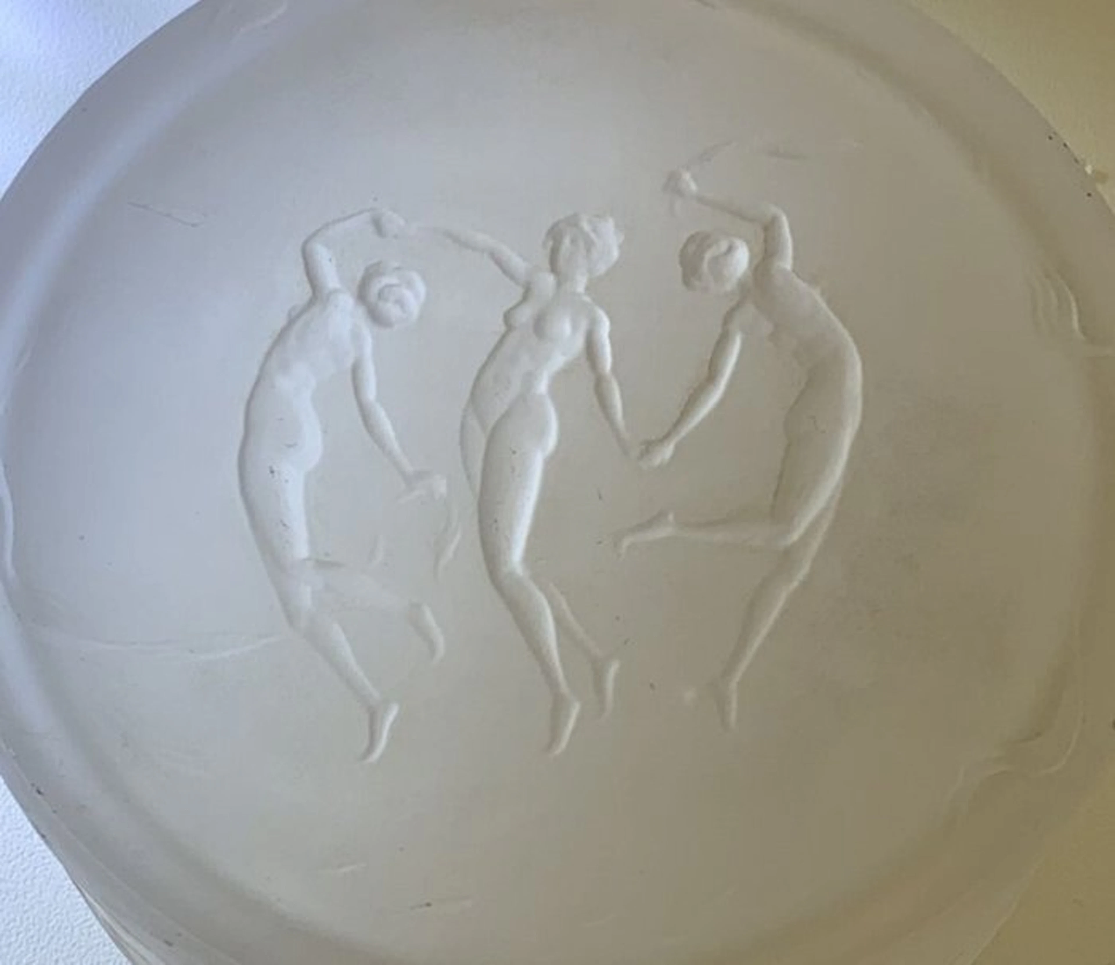 René Lalique - Box - Glass - Powder box for d'Orsay