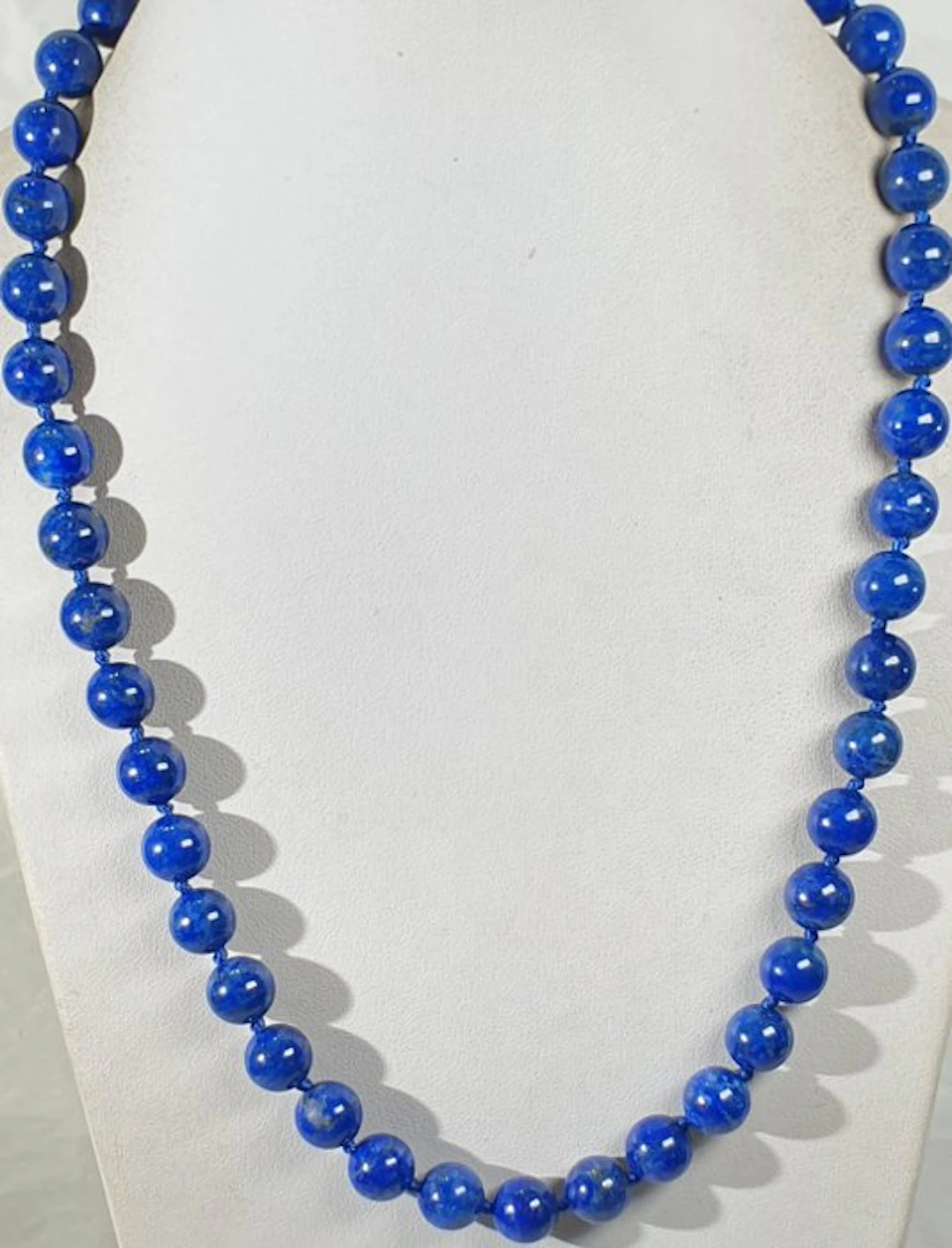 Natural lapis lazuli from Afghanistan - 925 silver - Peace