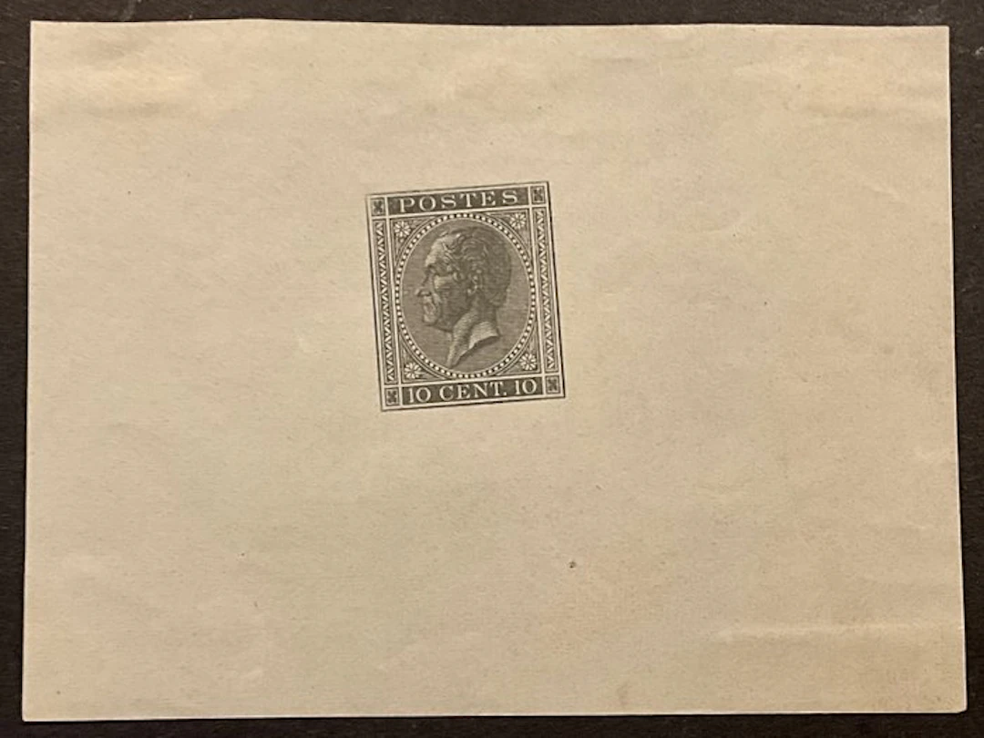 Belgium 1865/1895 - Leopold I in profile: Proof prints