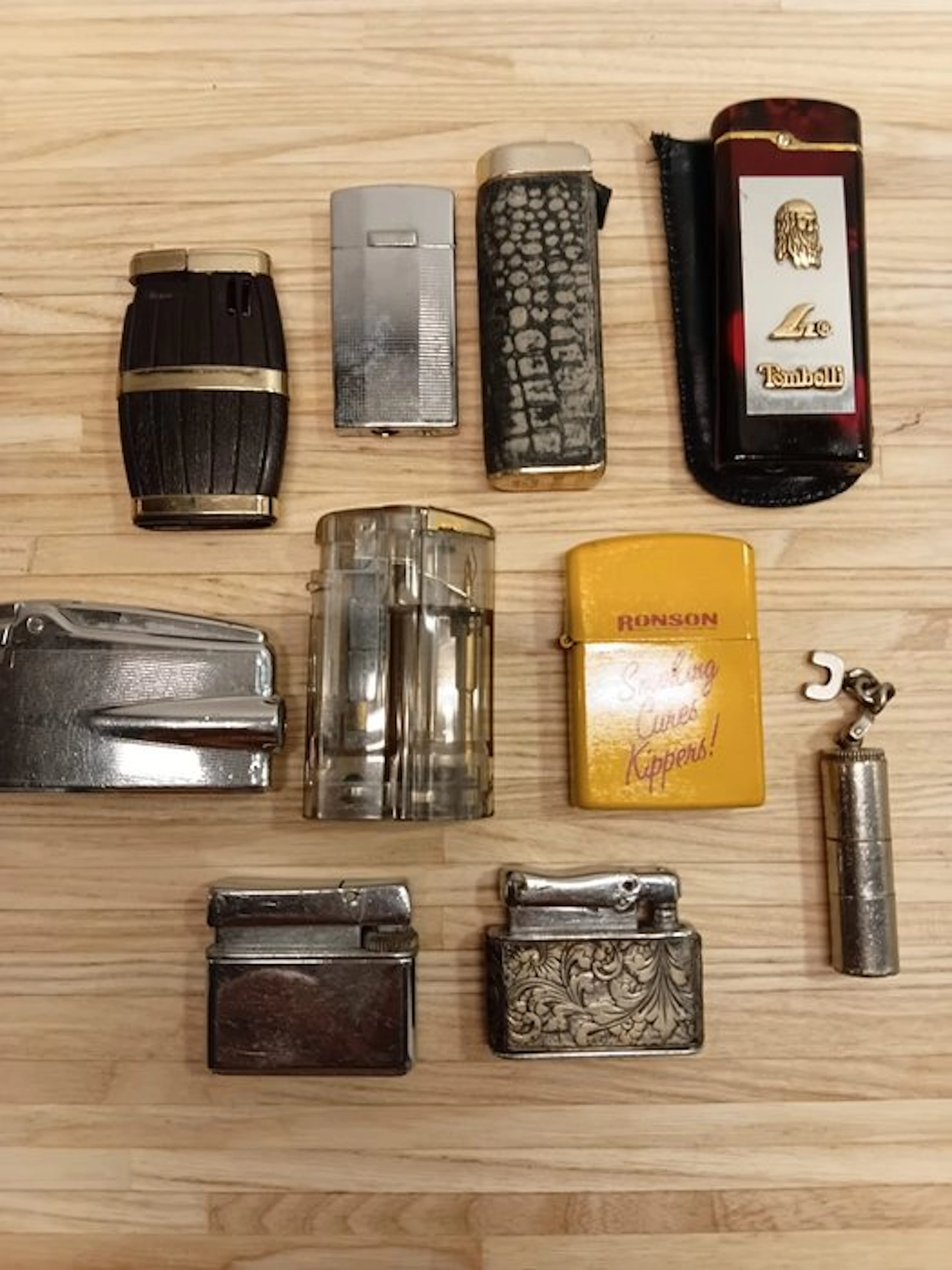 Ronson, Tombelli - No reserve price - Pocket lighter - Steel