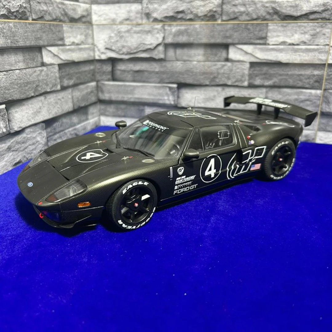 Autoart 1:18 - Model race car - Ford GT LM Race Car Spec II carbon black