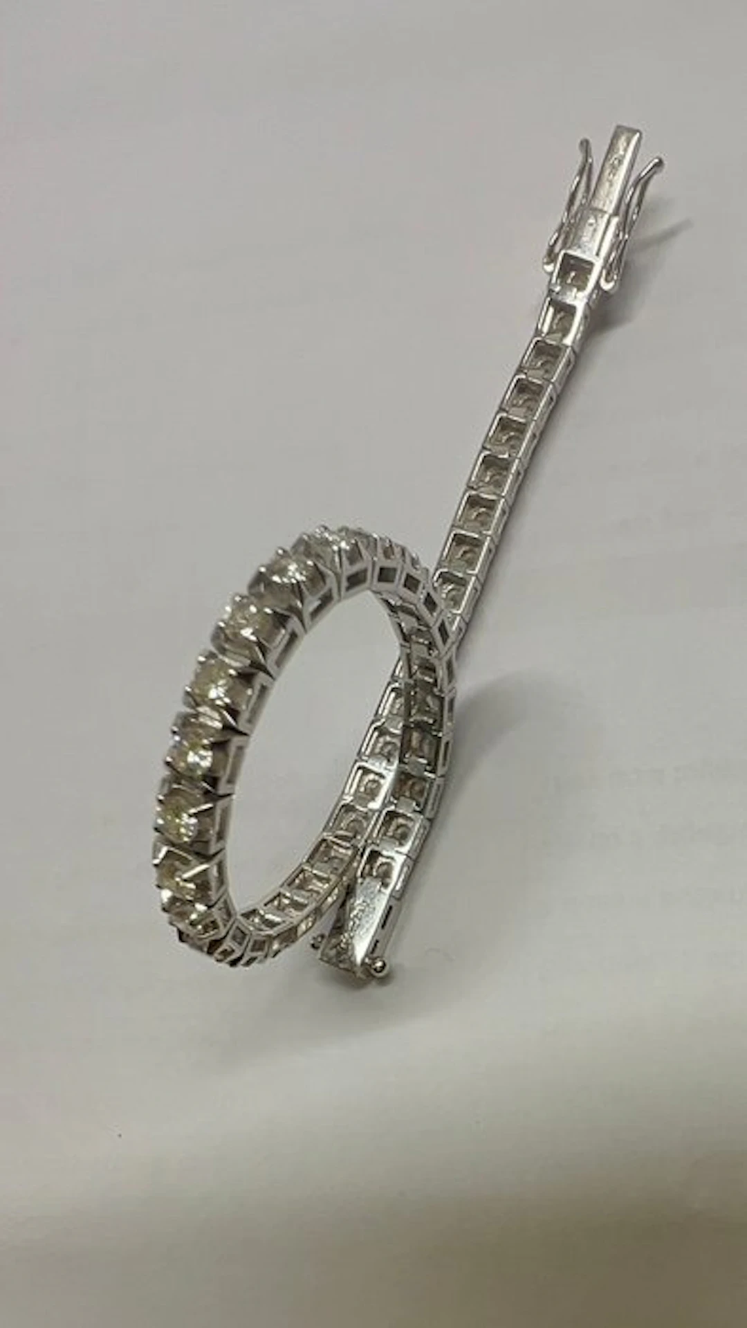Salvini - Tennis bracelet - 18 kt. White gold Diamond (Natural) - Diamond