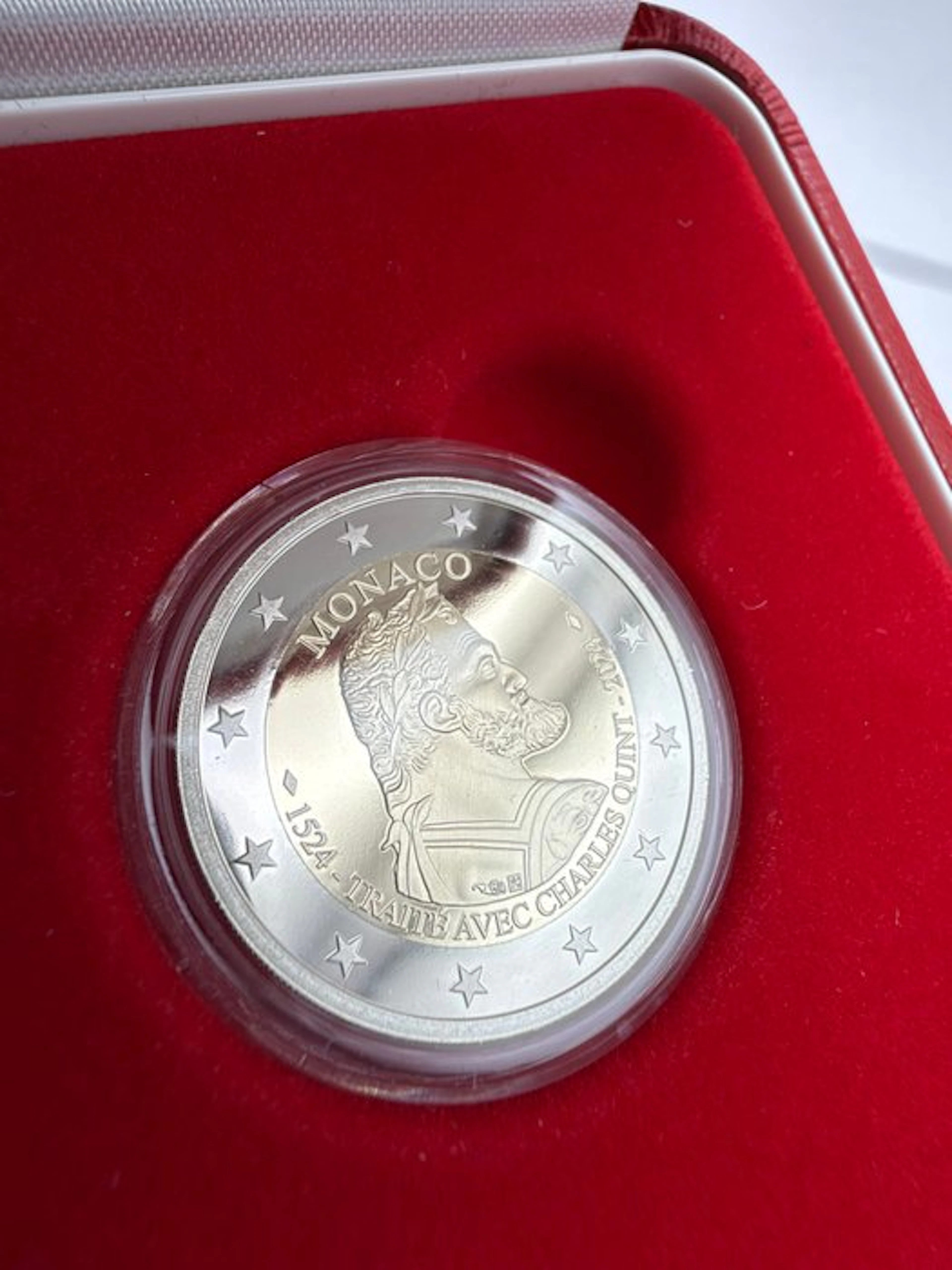 Monaco. 2 Euro 2024 "500 Ans du Traité de Burgos...