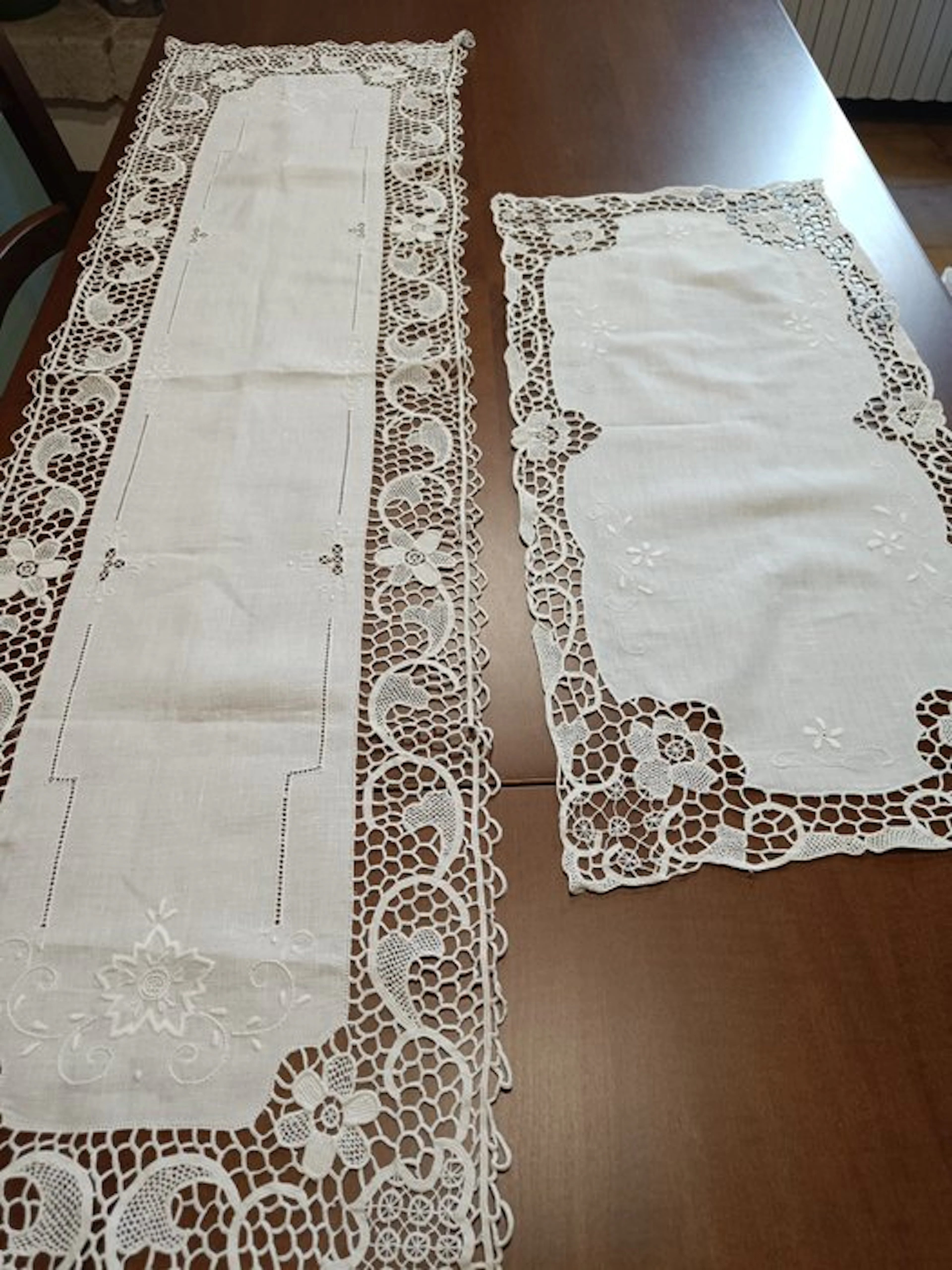 Tablecloth (2) - 120 cm - 40 cm - A pair of linen runners