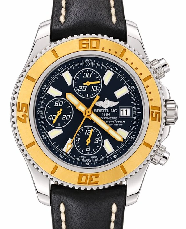 Breitling - 'Superocean Chronograph II' - 18 Carat Pink Gold - Certifié C.O.S.C