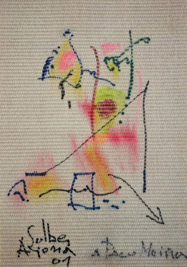 Manuel Solbes Arjona (1945) - Poésie abstraite - NO RESERVE