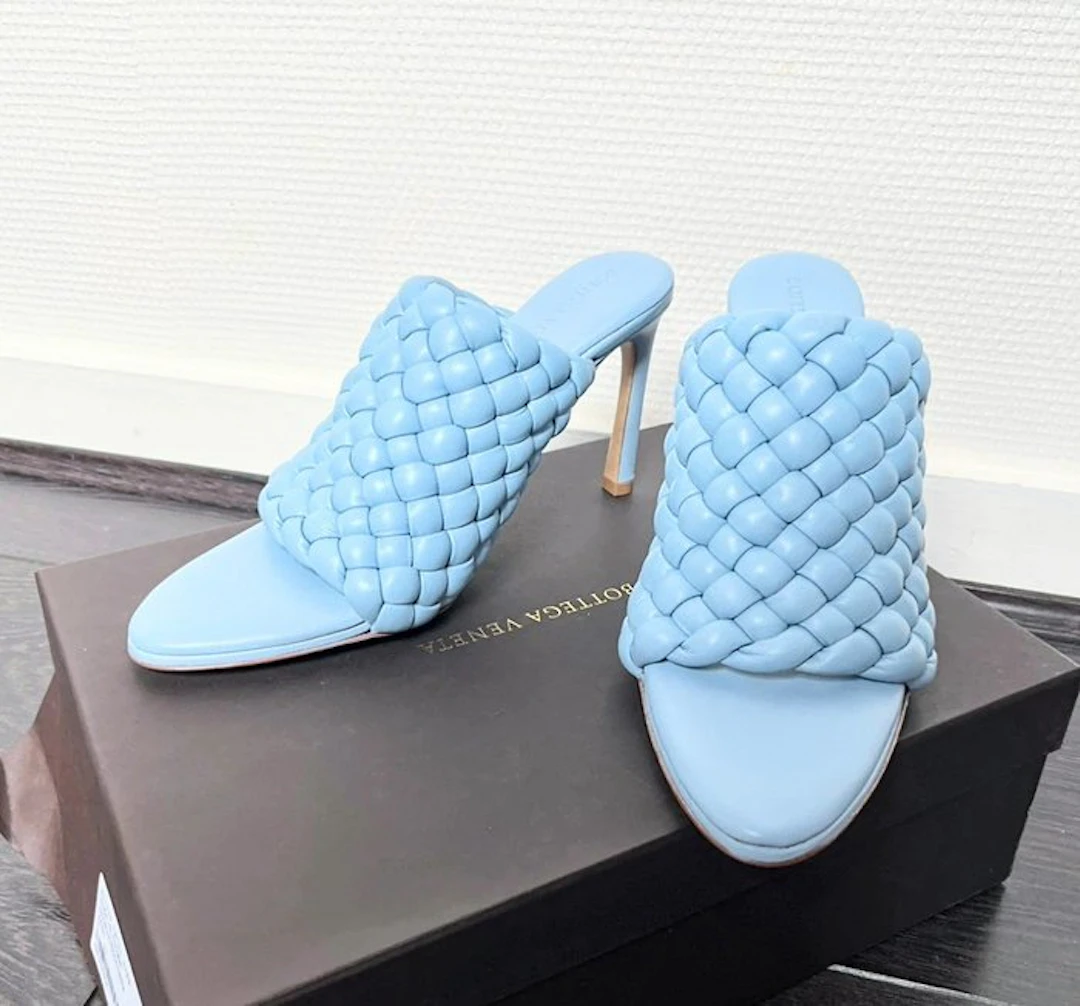 Bottega Veneta - Heeled sandals - Size: EU 38 - New in box