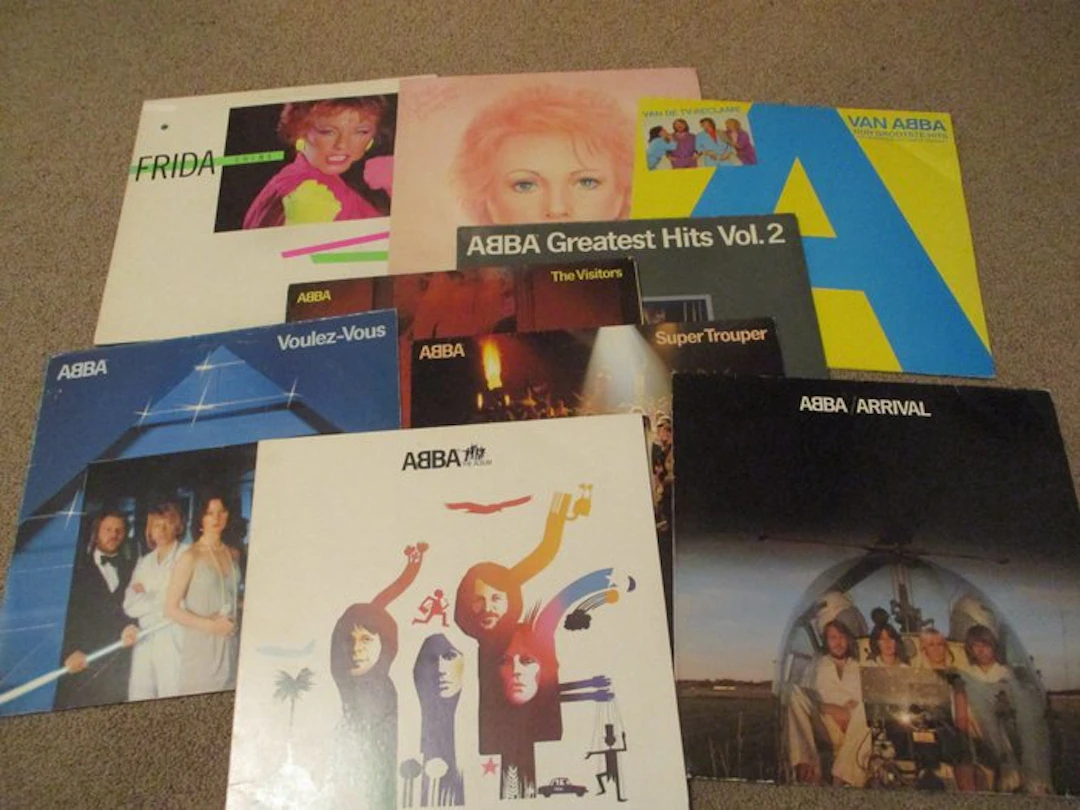 ABBA & Related - LP Collection of Nine - LP albums (multiple items) - 1976