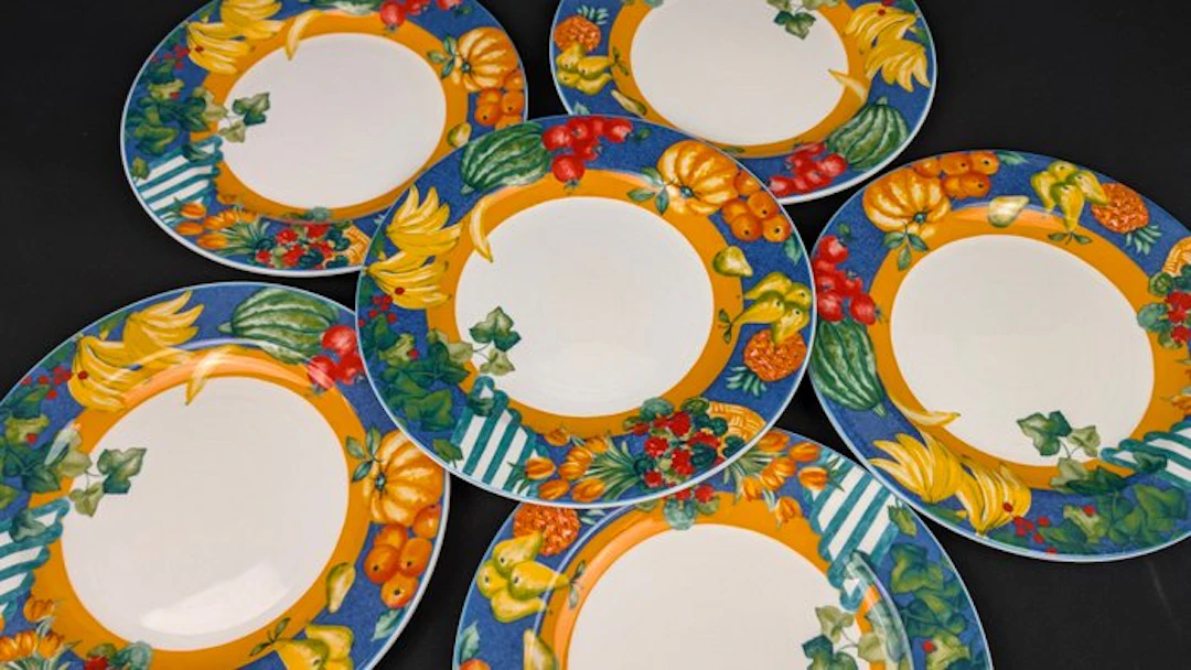 Vista Alegre - Table service for 6 (6) - Porcelain - Market Place
